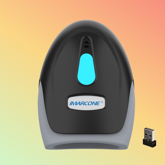 iMARCONE MC-2303RB Wireless Barcode Scanner Bluetooth 2.4G With Receiver