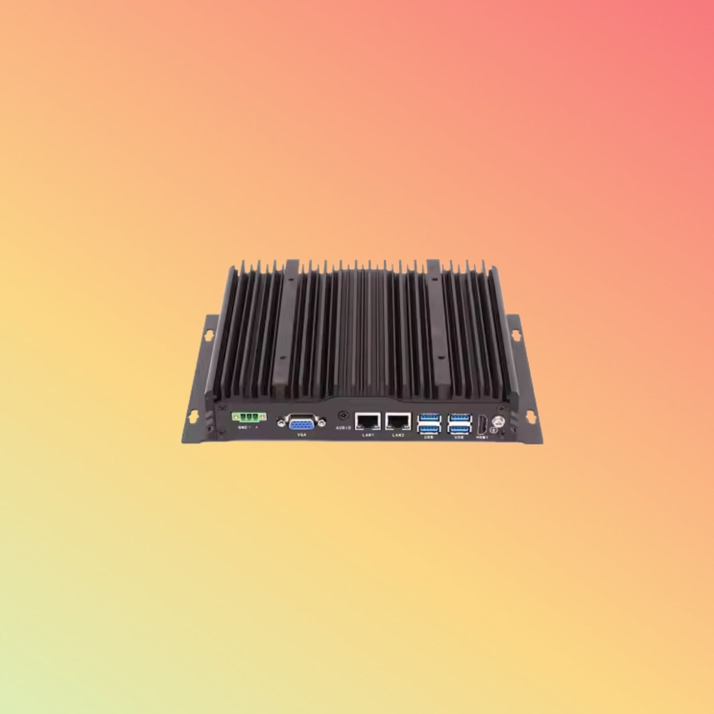 Stable Running IP65 24V Industrial Panel PC Wall Mounted With Capacitive Touch Screen I3 I5 I7 Computer With 4 Lan Ports for Win