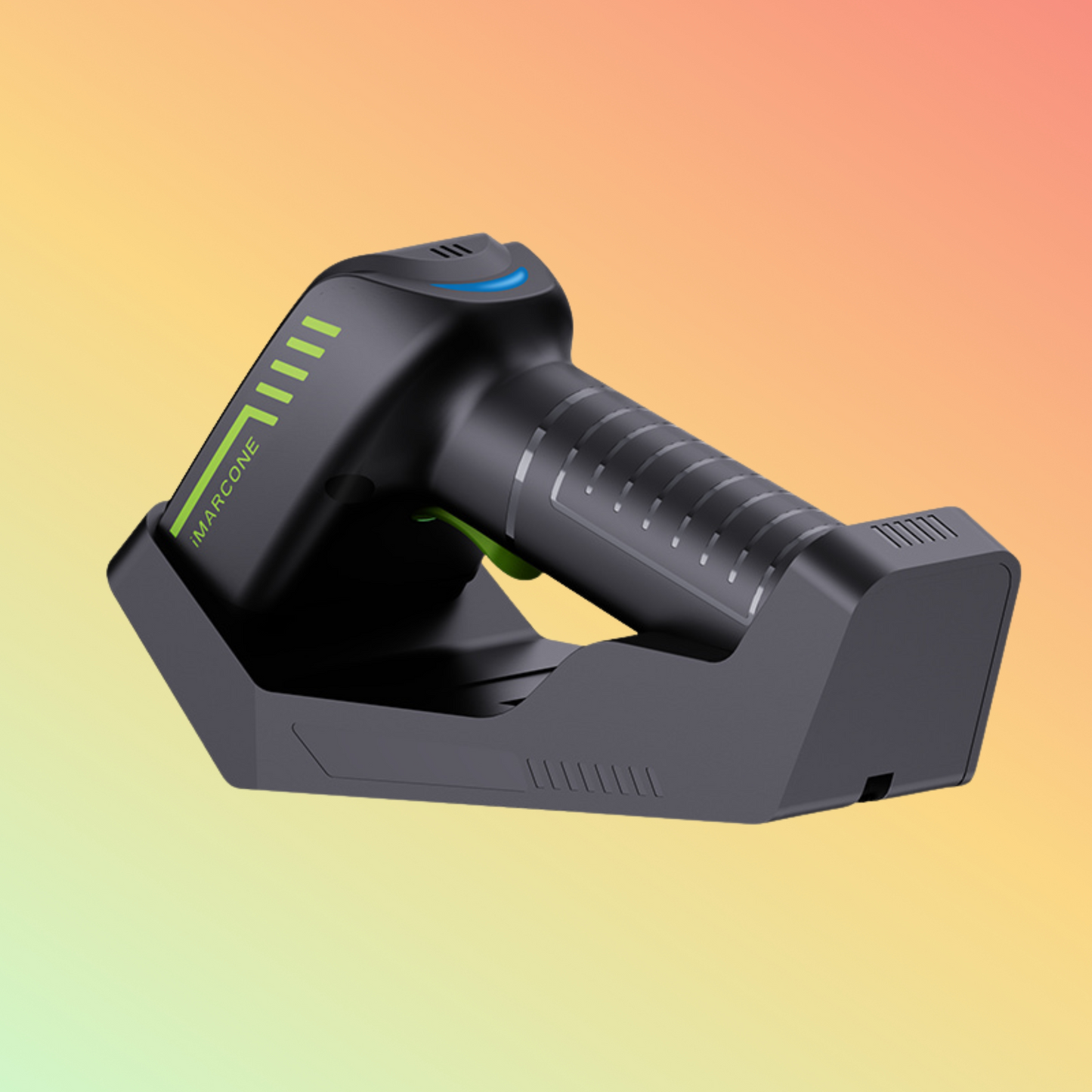 iMARCONE MC-3303HRB 2D Wireless Bluetooth Scanner w/ Charging Base