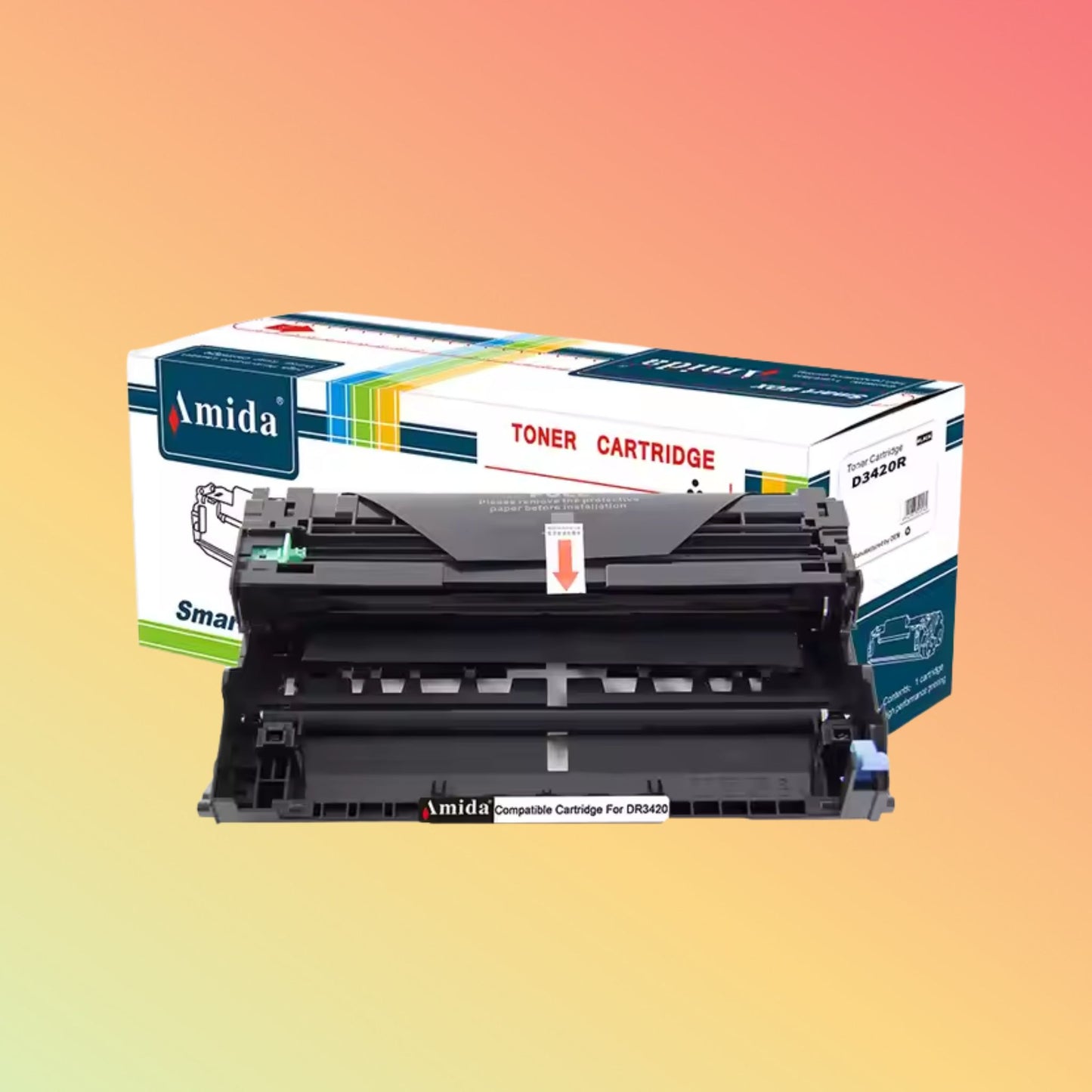 Amida DR2355 Drum Unit Toner Cartridge 630 2340 2300 2355 2325 2315 2385 23J for HL-L2321/DCP-L2520/MFC-L2703 Printer