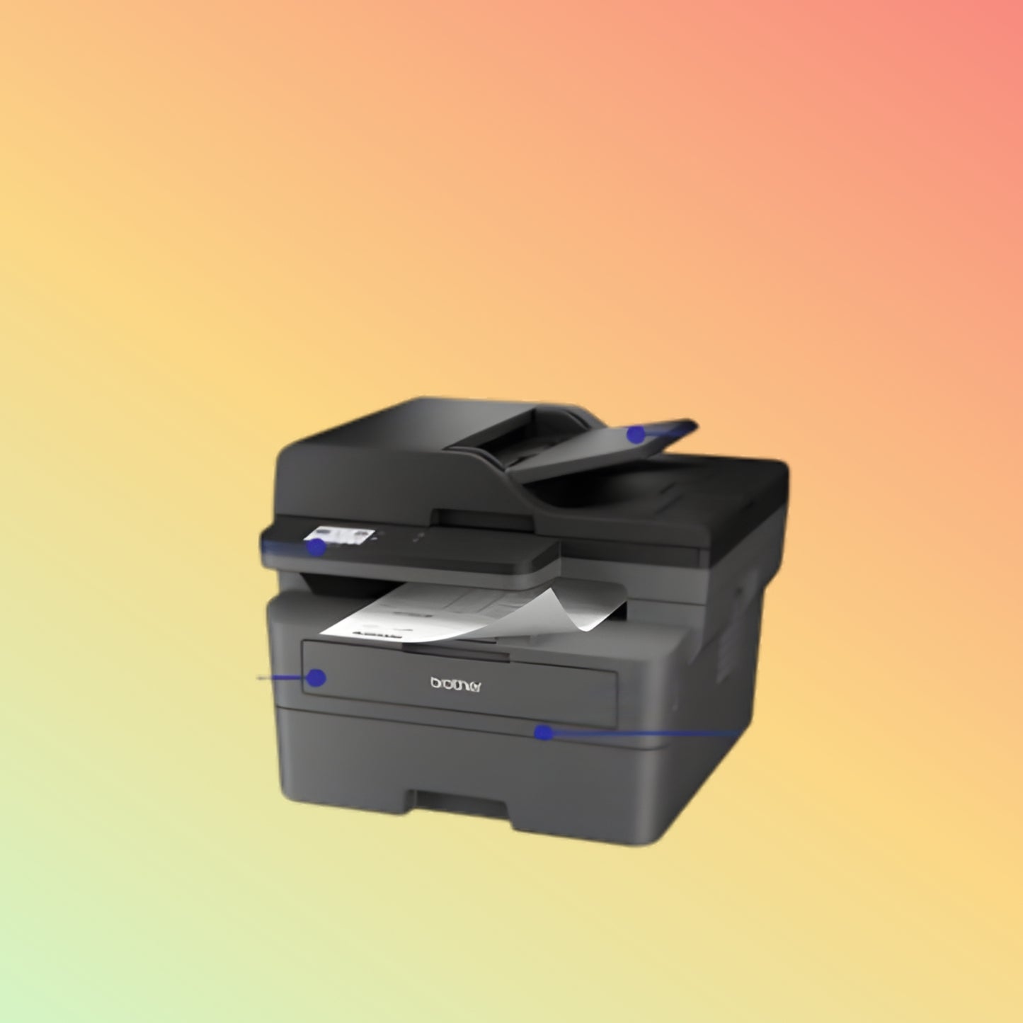 Brother Wireless MFC-L2820DW Monochrome Laser