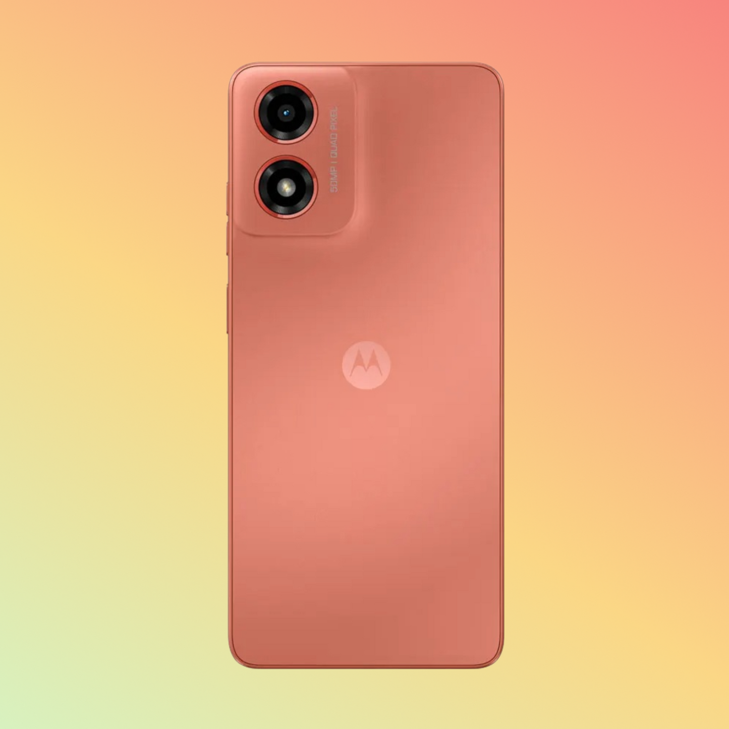 Motorola G04s 4G Smartphone, Sunrise Orange, 128 GB