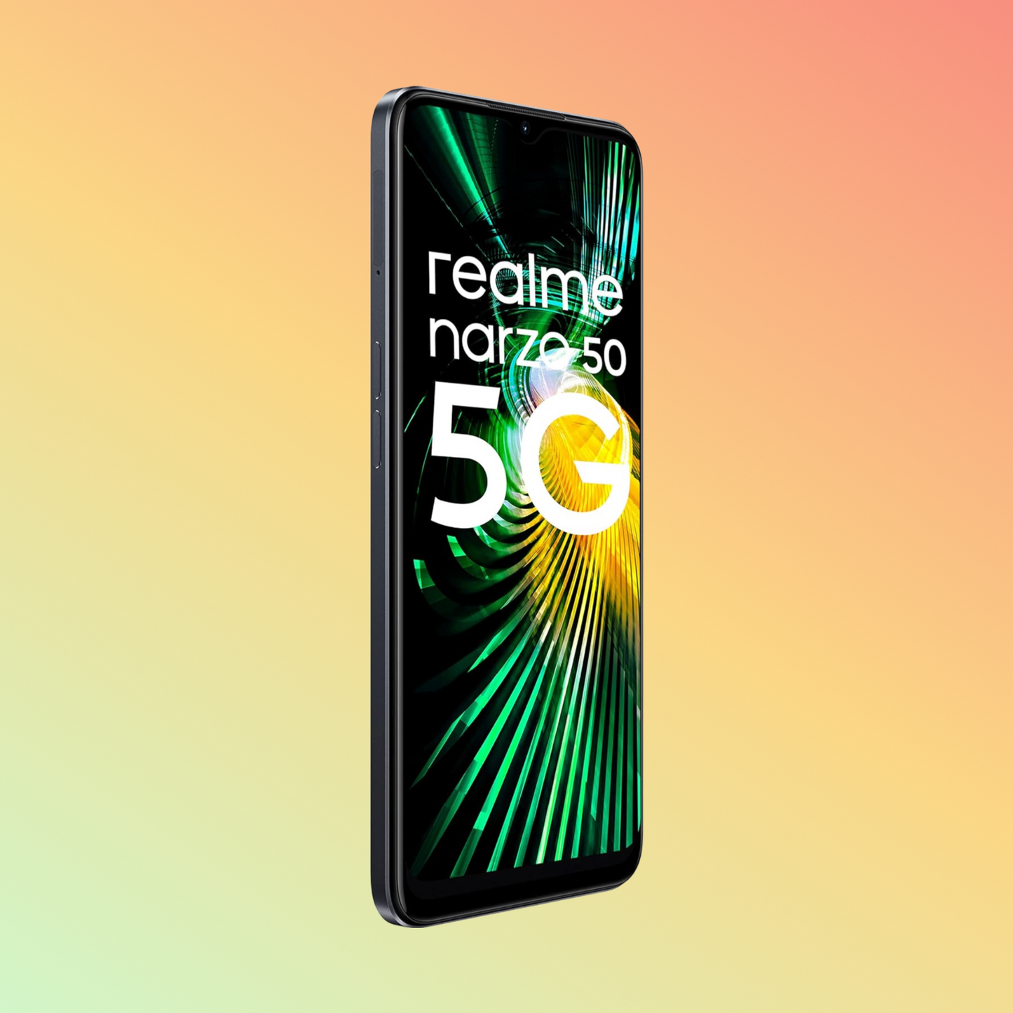 Realme narzo 50 5G (Hyper Black, 4GB RAM+128GB Storage)
