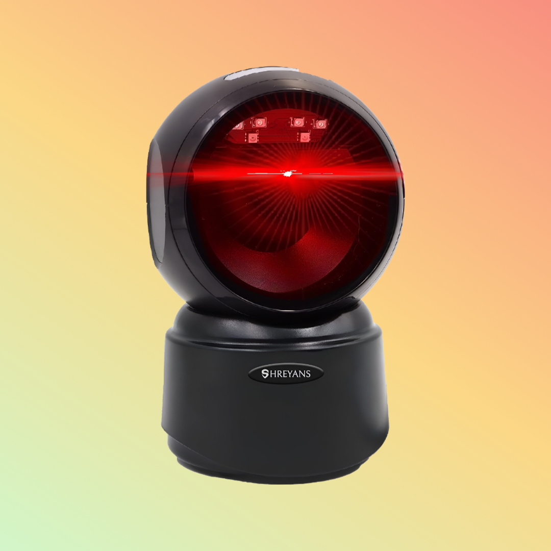 CD8441: Desktop Hands-Free 1D/2D QR Barcode Scanner