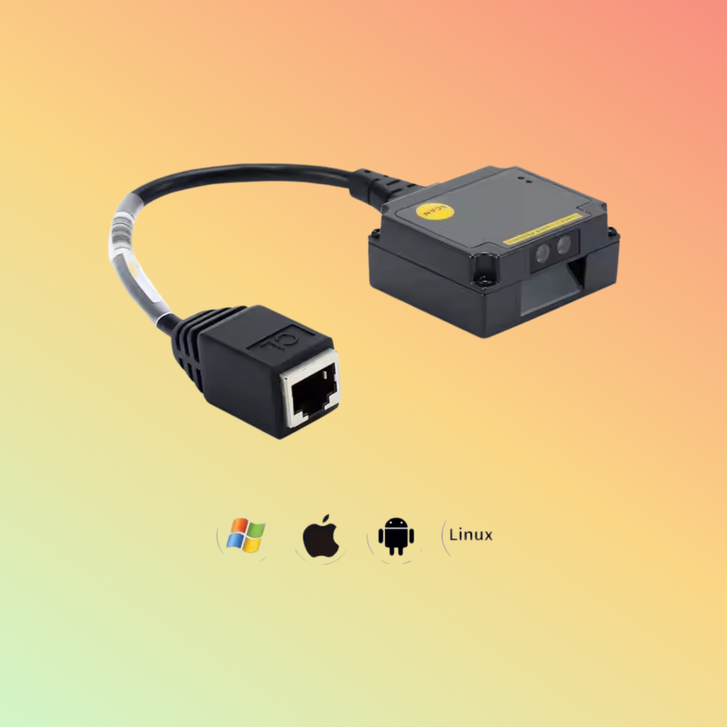 The Mindeo FS580 Kiosk Industrial Fixed Barcode Scanner