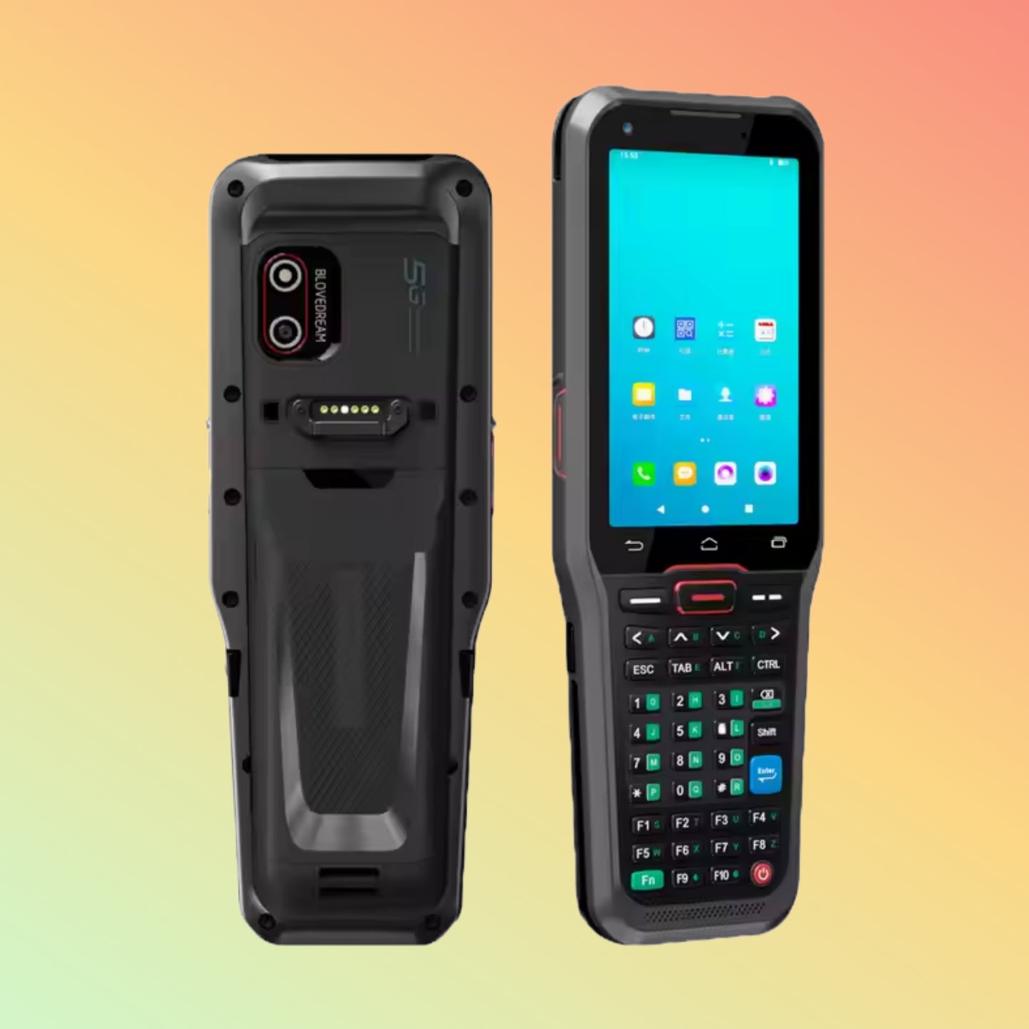 ST327 Rugged Android PDA: 4G, NFC, Barcode Scanner, In Stock