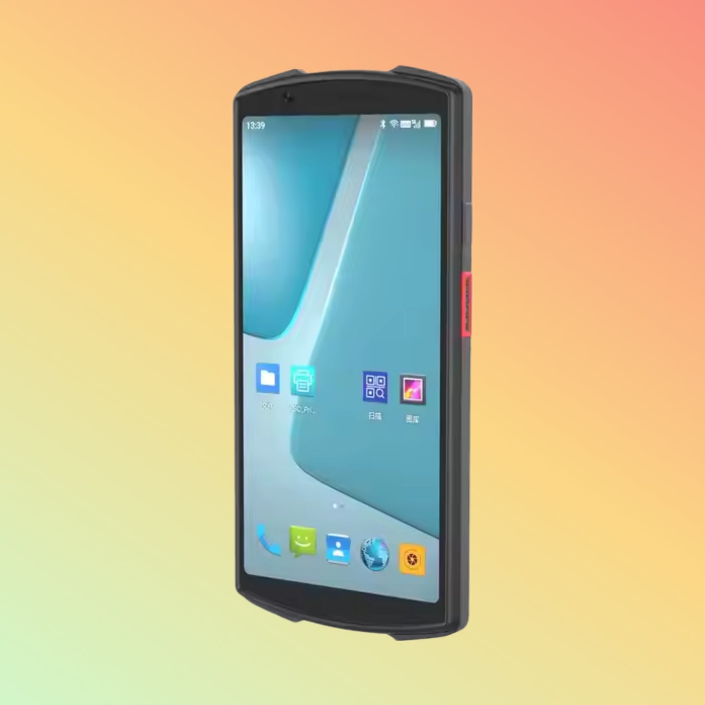 5G 4+64GB Android 13 PDA, IP66, 1/2D QR, MDM, In-Stock Gift