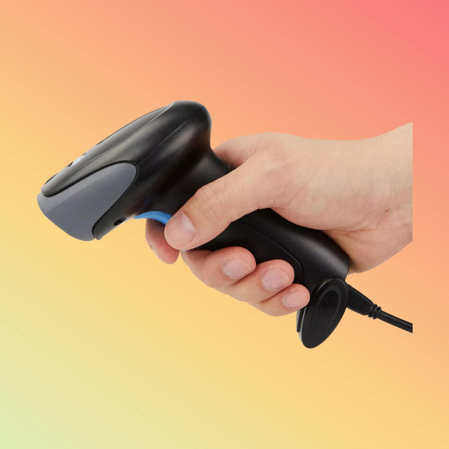 2.4GHz ROHS Wireless 2D Barcode Scanner For Mobile Payment HM400S
