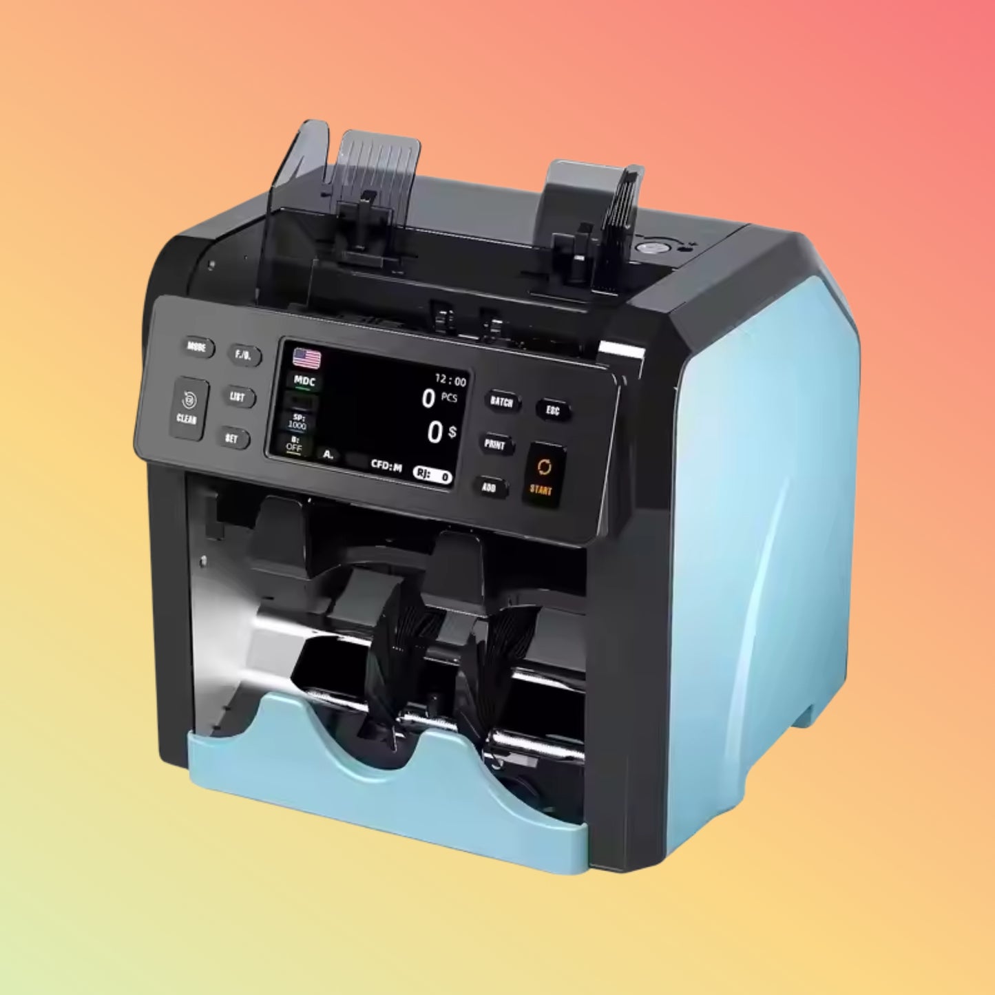 UN-220A Money Counter Advanced Cash Counting Financial Equipment High Precision Bill Counter Machine