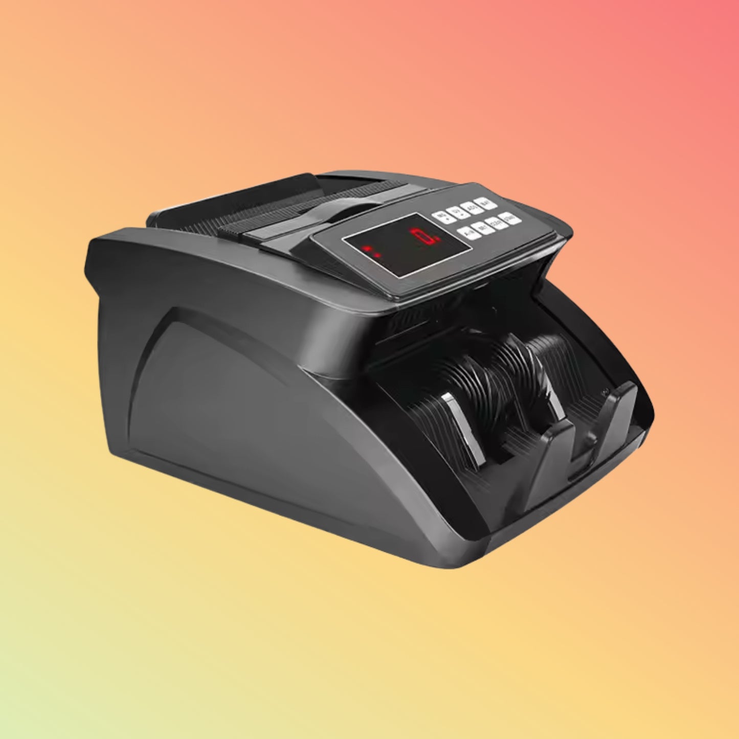 UN-11 Black Banknote Counting Machine Multi Counter Currency Money Counter