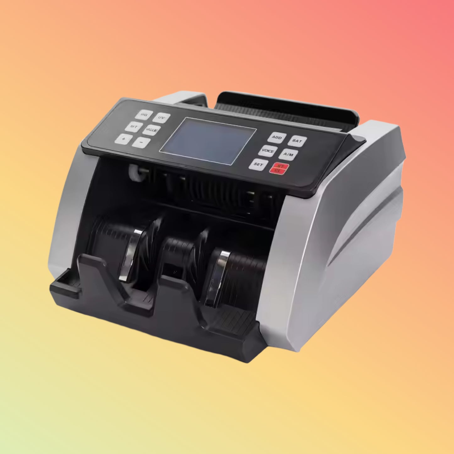 UN-17 TFT LED Cash Counting Machine Multi-Currency Counterfeit Detection for Financial Institutions Bill Counters Product