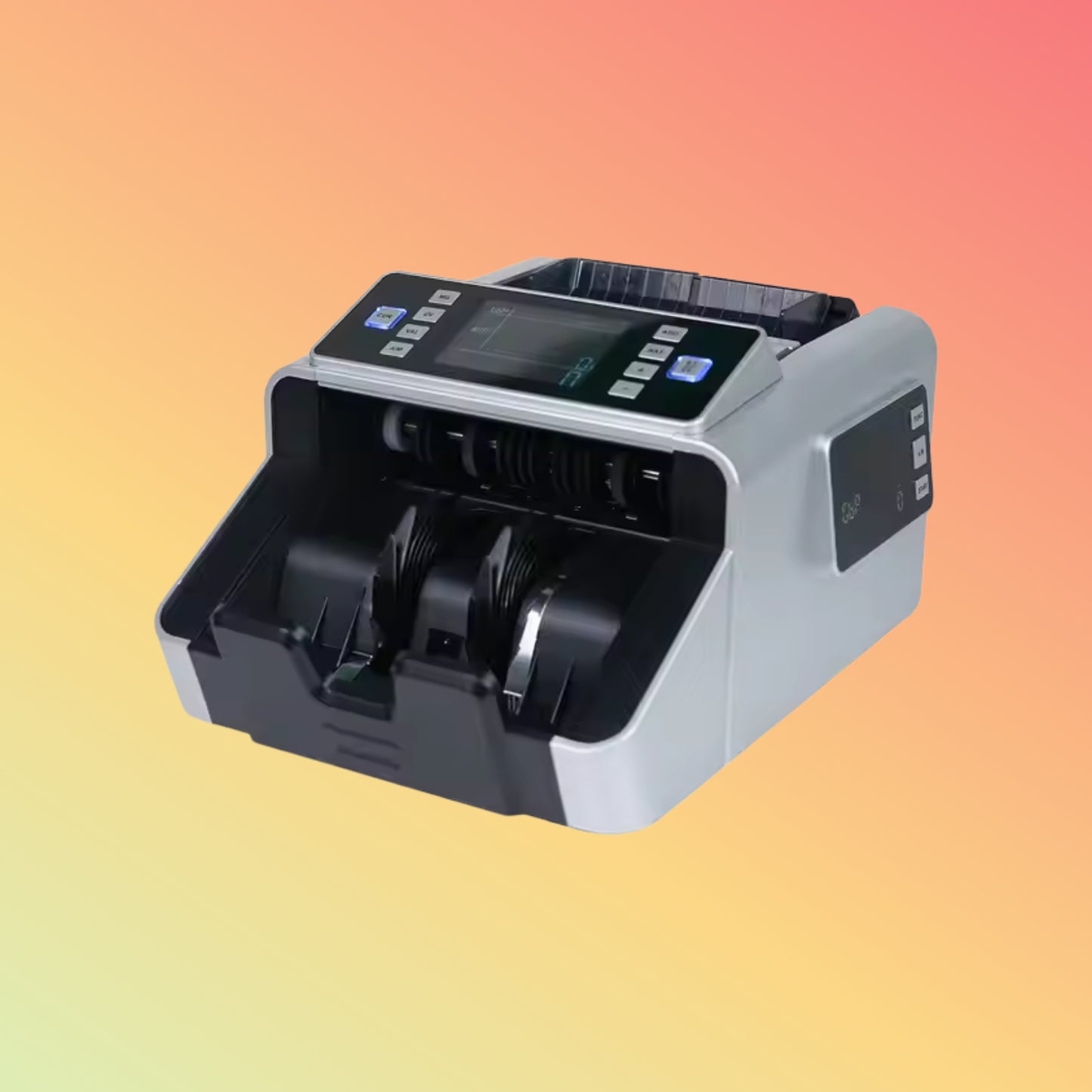 UN-12D Multi-Currency LED Display Financial Equipment UV/MG Detector for Bank Bill Count & Check