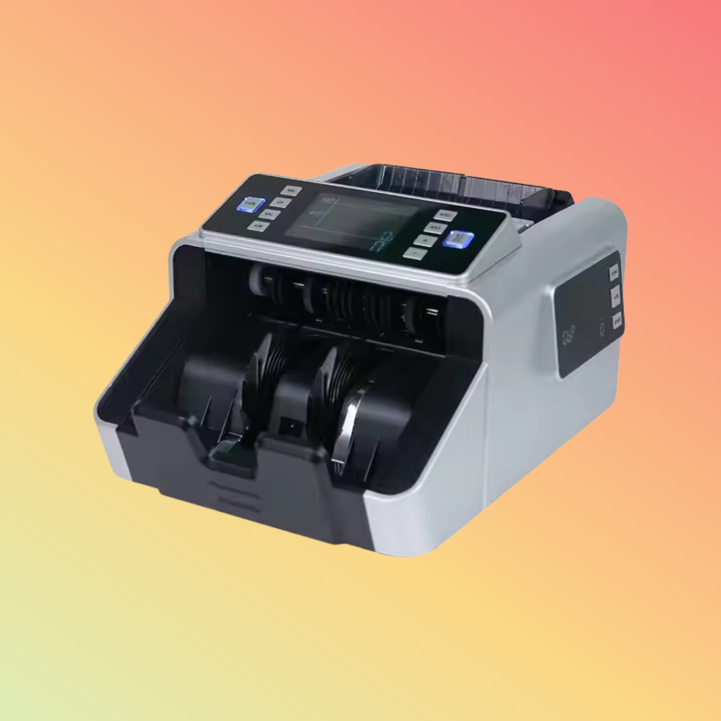 UN-12D Banks Banknote Machine Bill Counting Mix Value Counter Money Counter for Sale