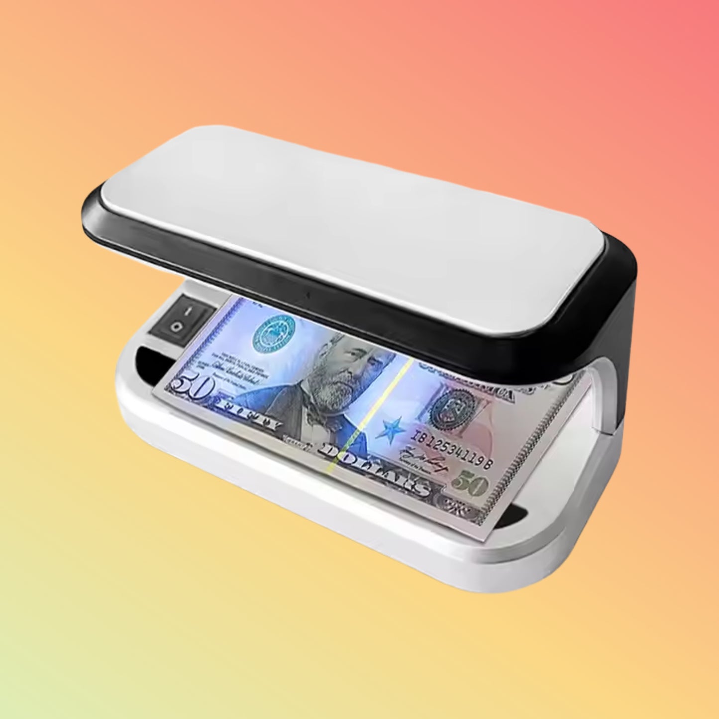 UN-Y2 UV Counterfeit Detector for Banknotes with Battery Power