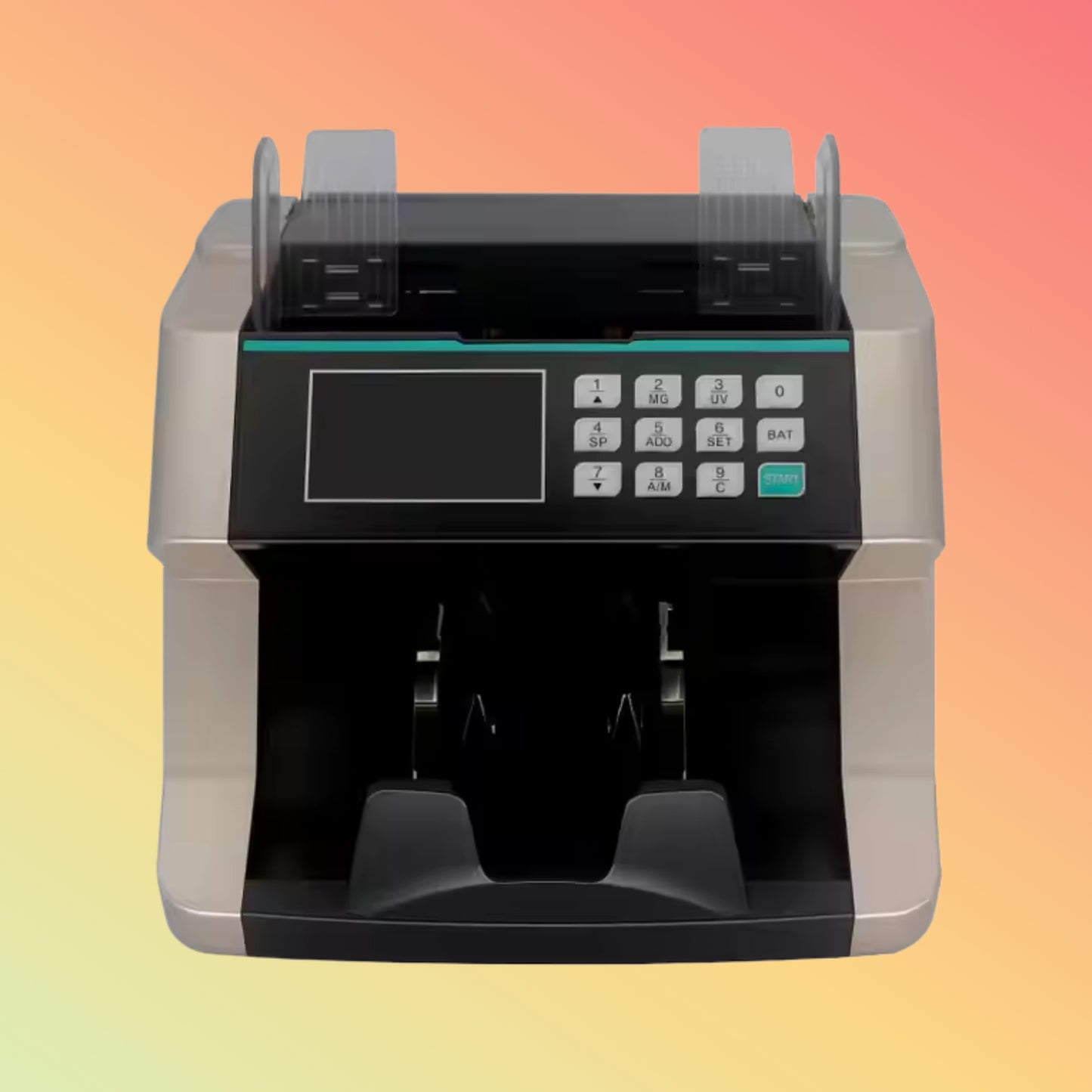 UNION 0731 Heavy Duty Top Load UV & MG Polymer Banknote Counter