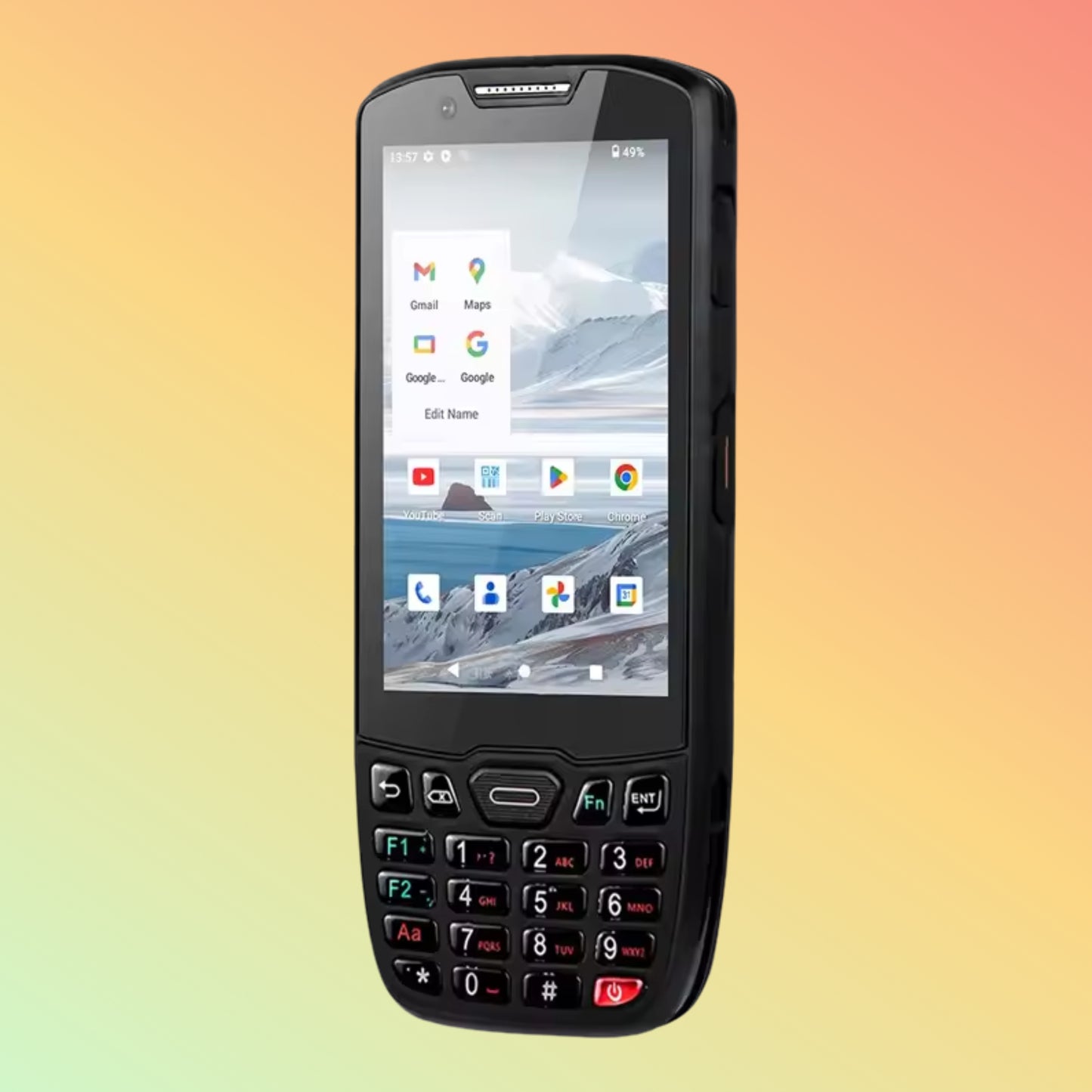 Google PDA 4″ Android 13 Handheld 1D/2D Barcode Scanner