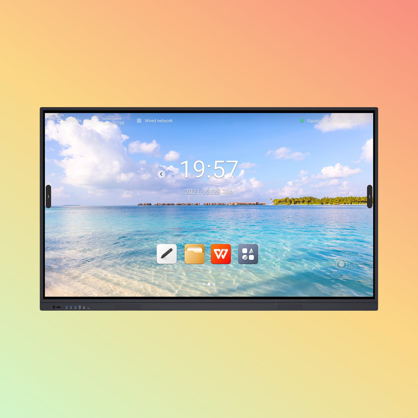 SMARTLINES Android 11 ST311D2-L IR Interactive Flat Panel