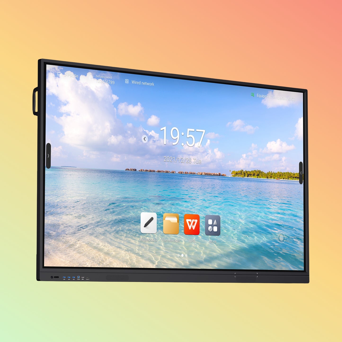 SMARTLINES Android 11 ST311D2-L IR Interactive Flat Panel