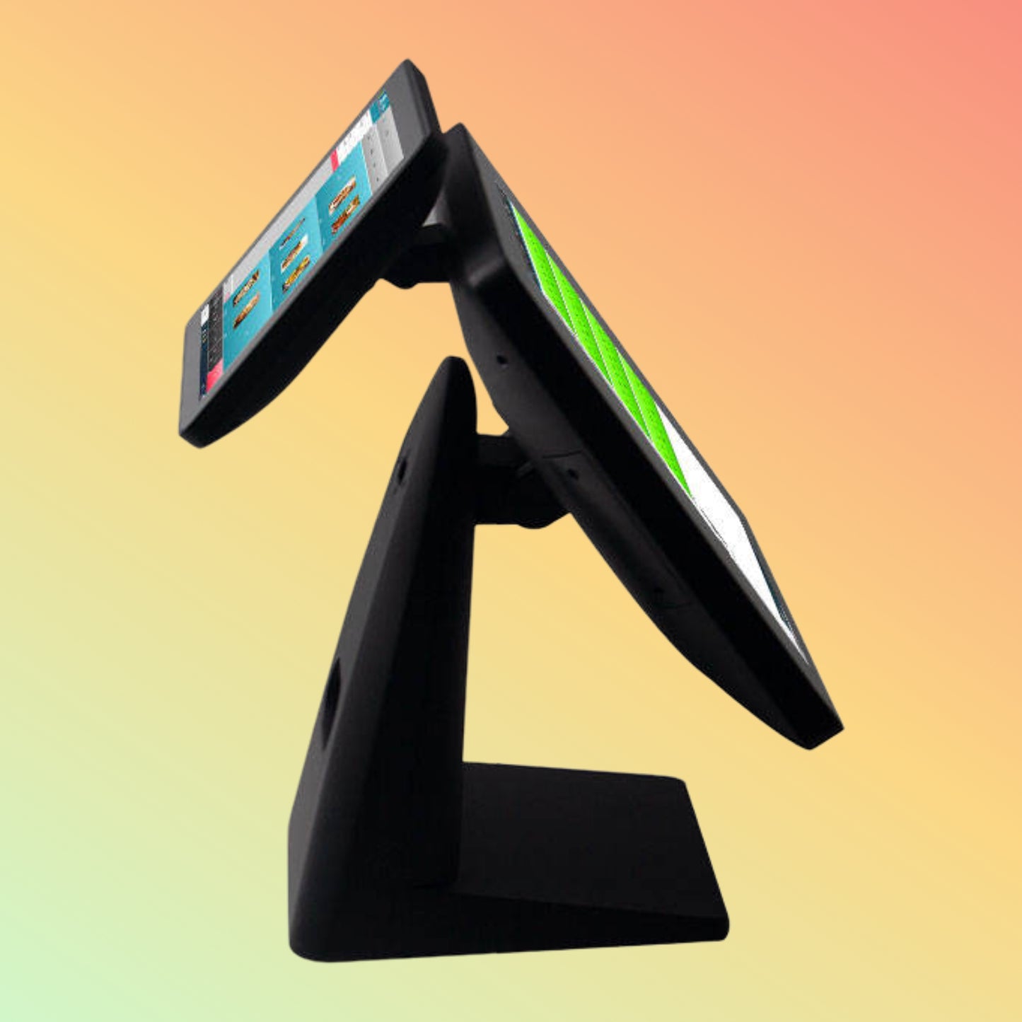 15.6" All-in-One Foldable POS, Touch Screen, SDK, Billing Kiosk