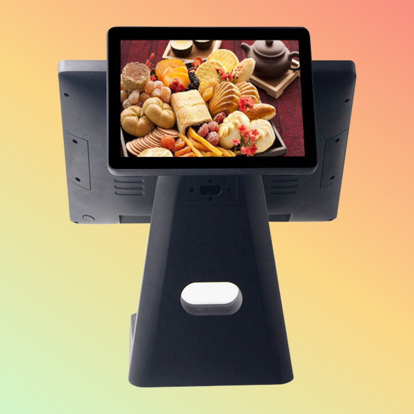 15.6" All-in-One Foldable POS, Touch Screen, SDK, Billing Kiosk