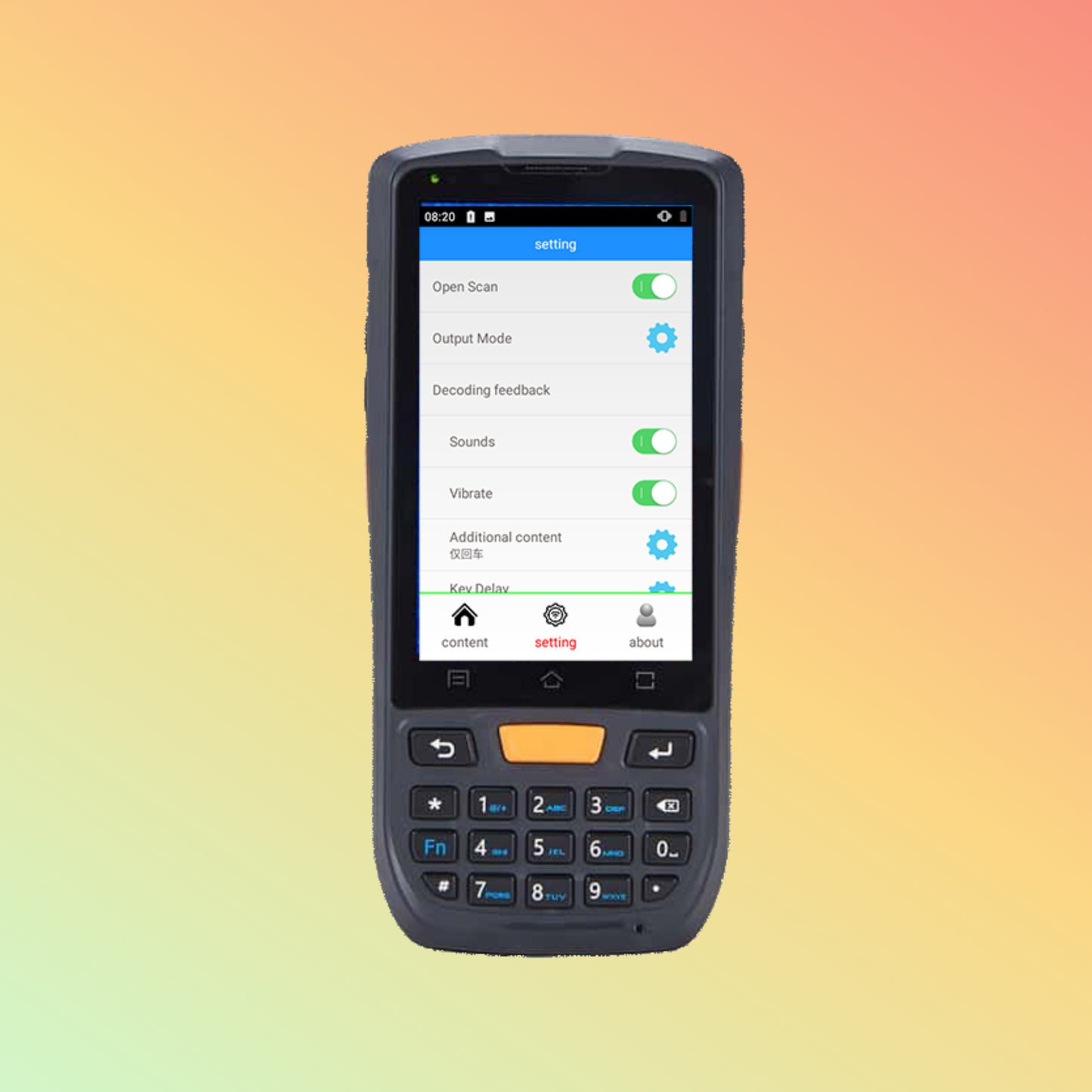 G-readertek N60 Cold storage model mobile computer