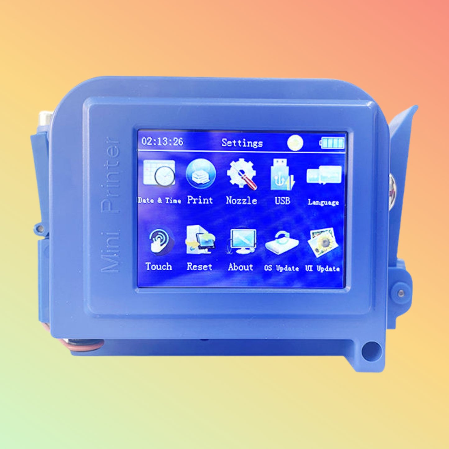 New Portable Expiry Date Handheld Batch Code Barcode Inkjet Printer
