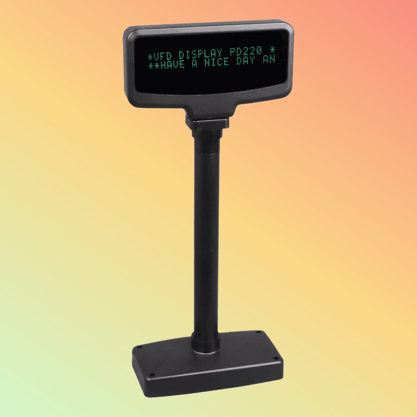 ALWAYPOS 2x20 Line Display with High Brightness & English Letters