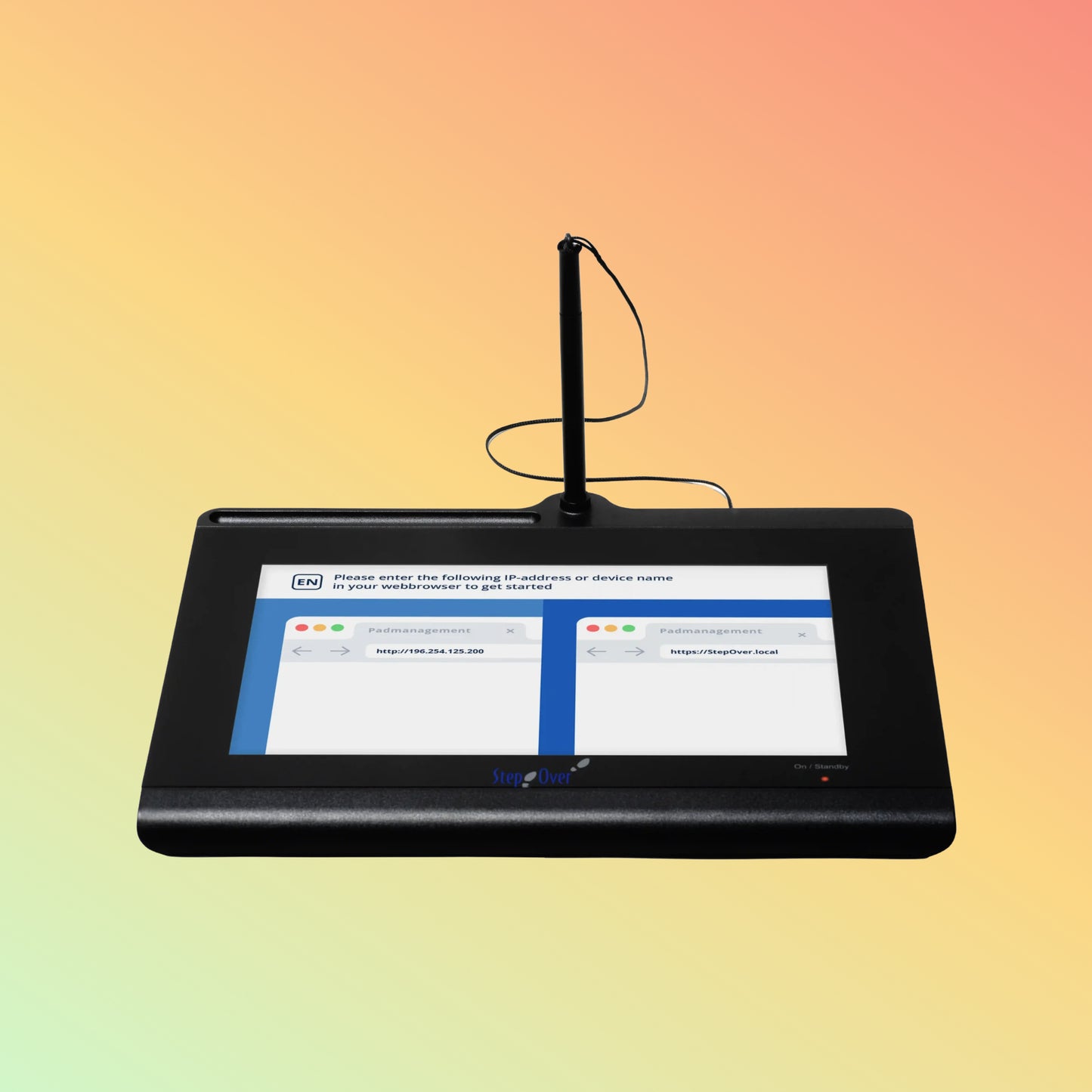 StepOver 10" NG Signature Pad – Standalone, High Performance