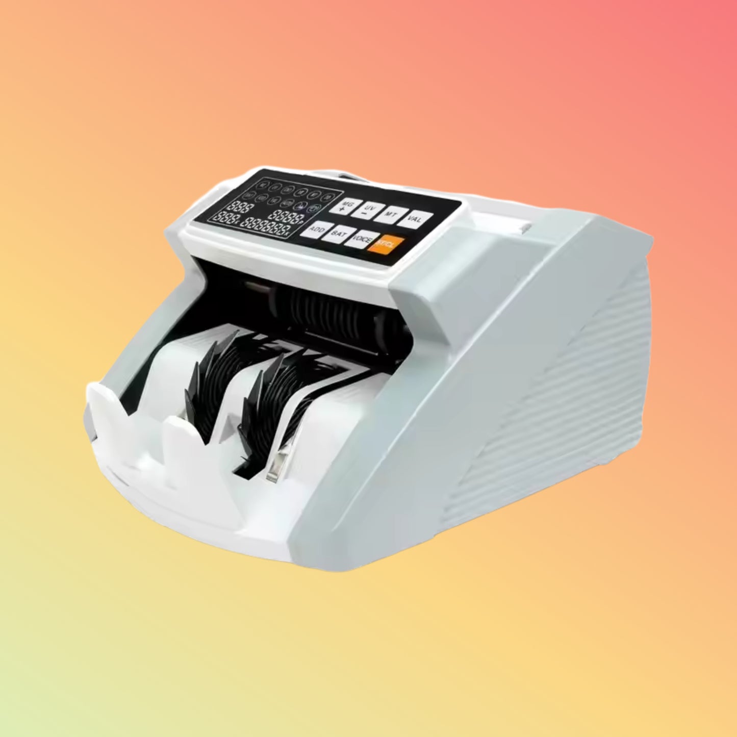 UNION 0723 White Portable Mini Mixed Denomination Fake Money Detector Bill Counter Machine Money Counter