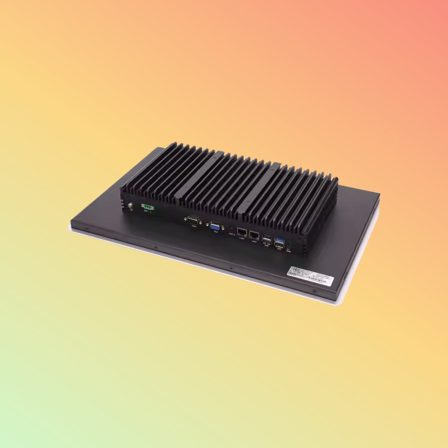 0Durable Fanless Industrial Panel Pc Integrated NFC / RFID Reader Built-in IP65 Touch Screen IPC