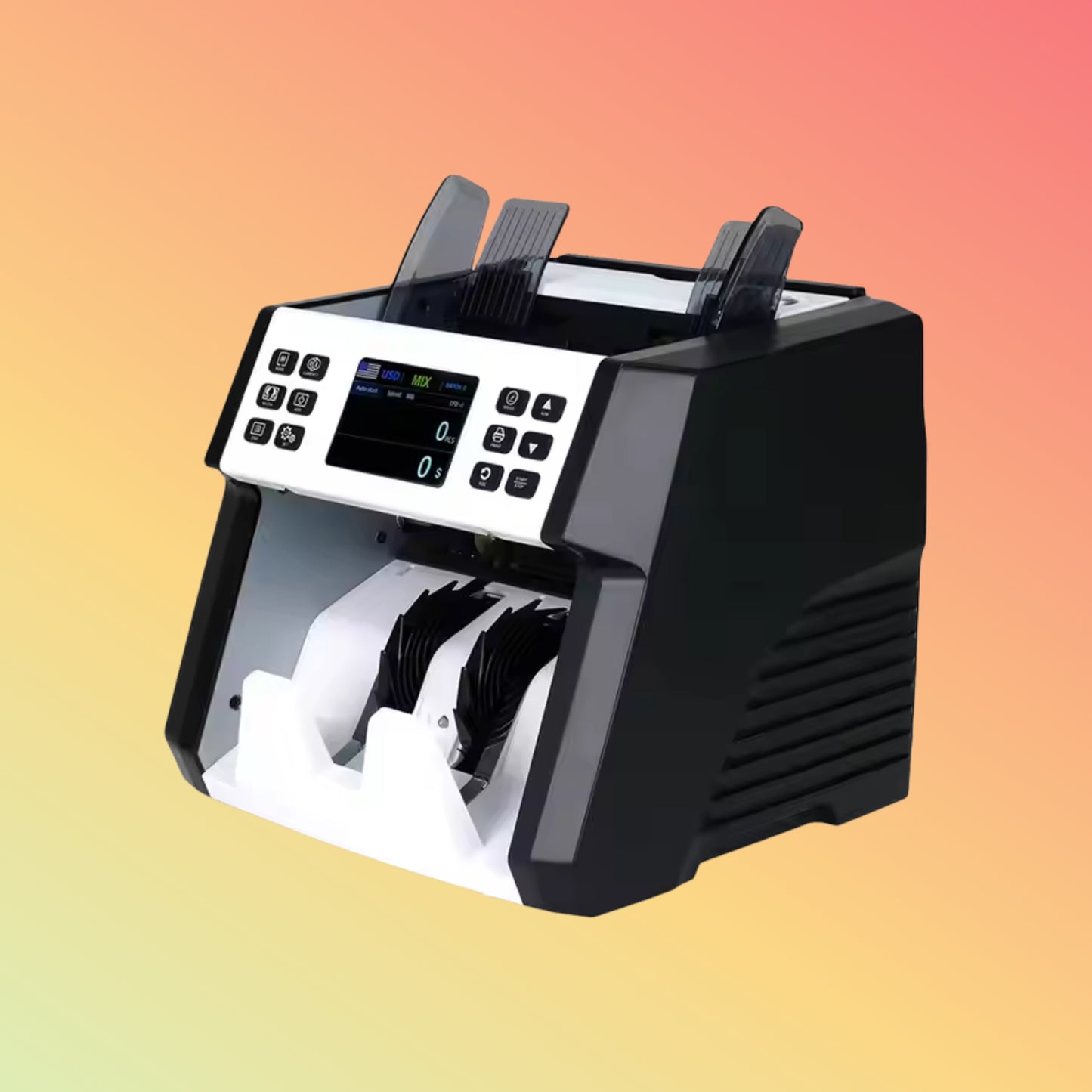 UN-60A ECB-Approved Bill Counter with Print & Cash Counting