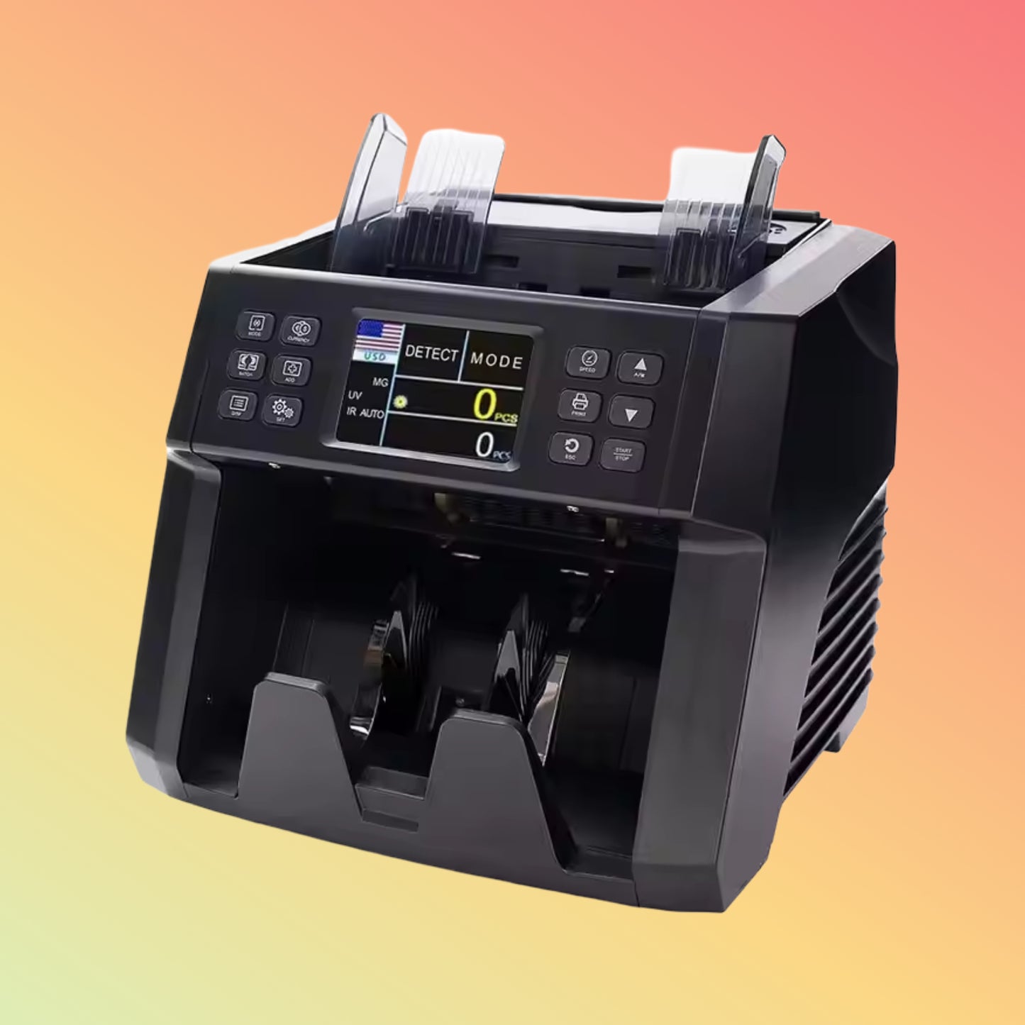 UN-60A ECB-Approved Top-Loading Digital Bill Counter Machine