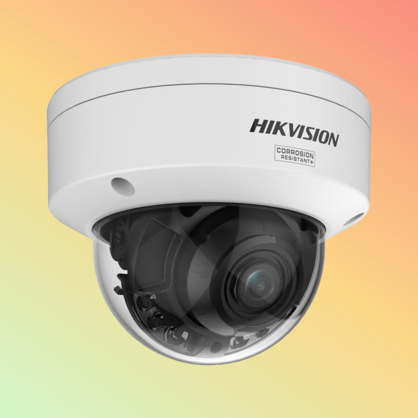 Hikvision DS-2CD2787G3T-LIZSY 8 MP Smart Hybrid Light with ColorVu Motorized PTRZ Varifocal Dome Network Camera
