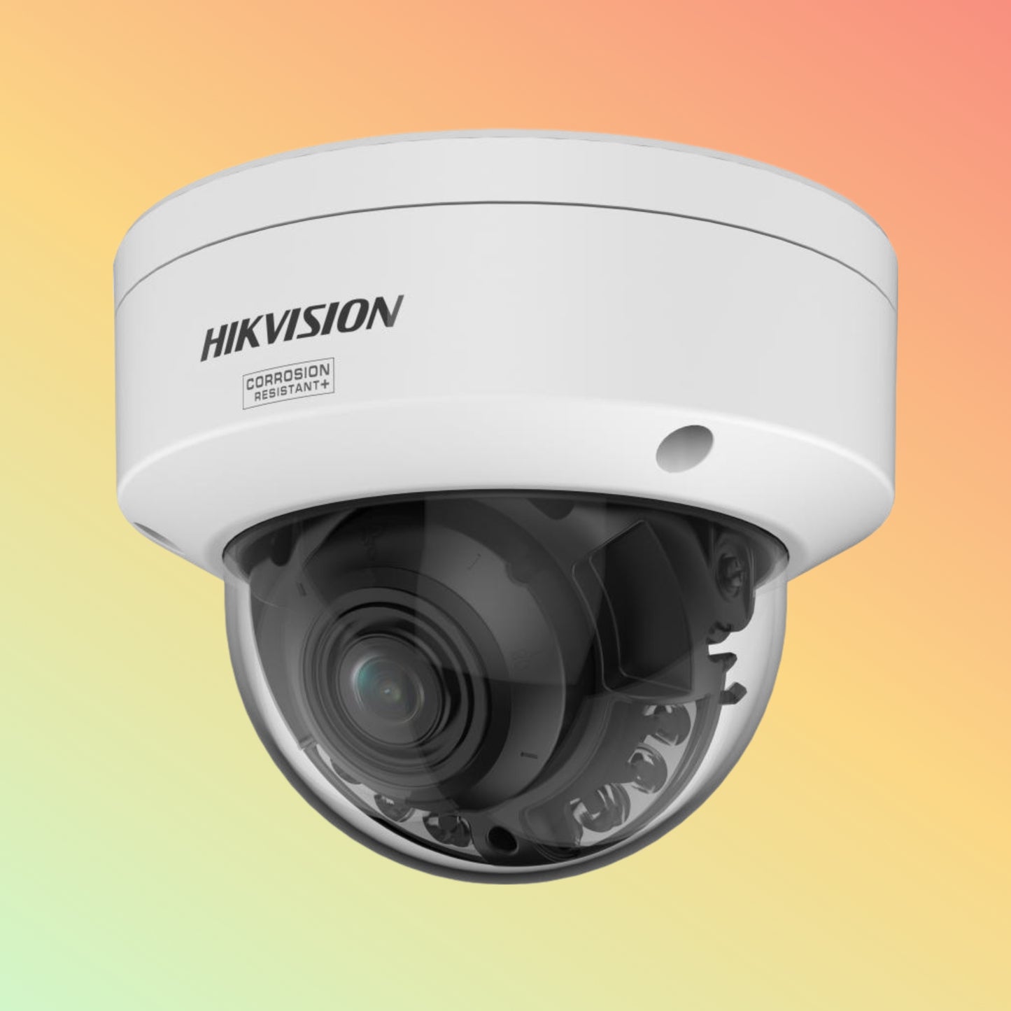 Hikvision DS-2CD2787G3T-LIZSY 8 MP Smart Hybrid Light with ColorVu Motorized PTRZ Varifocal Dome Network Camera
