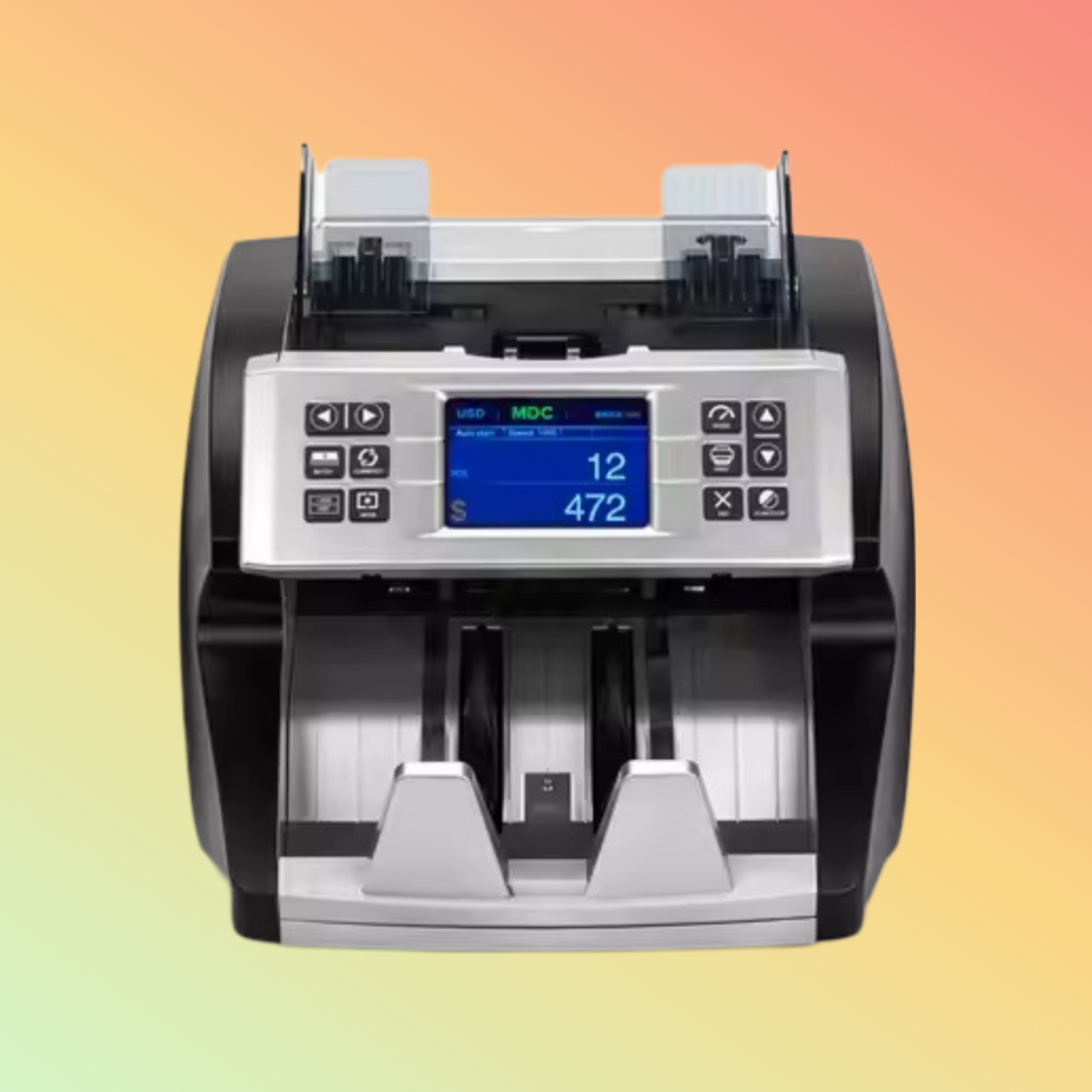 NUMEN Value Mix Currency Counter Machine Currency Detector Money Sorter Machine Portable Bill Sorter Machine