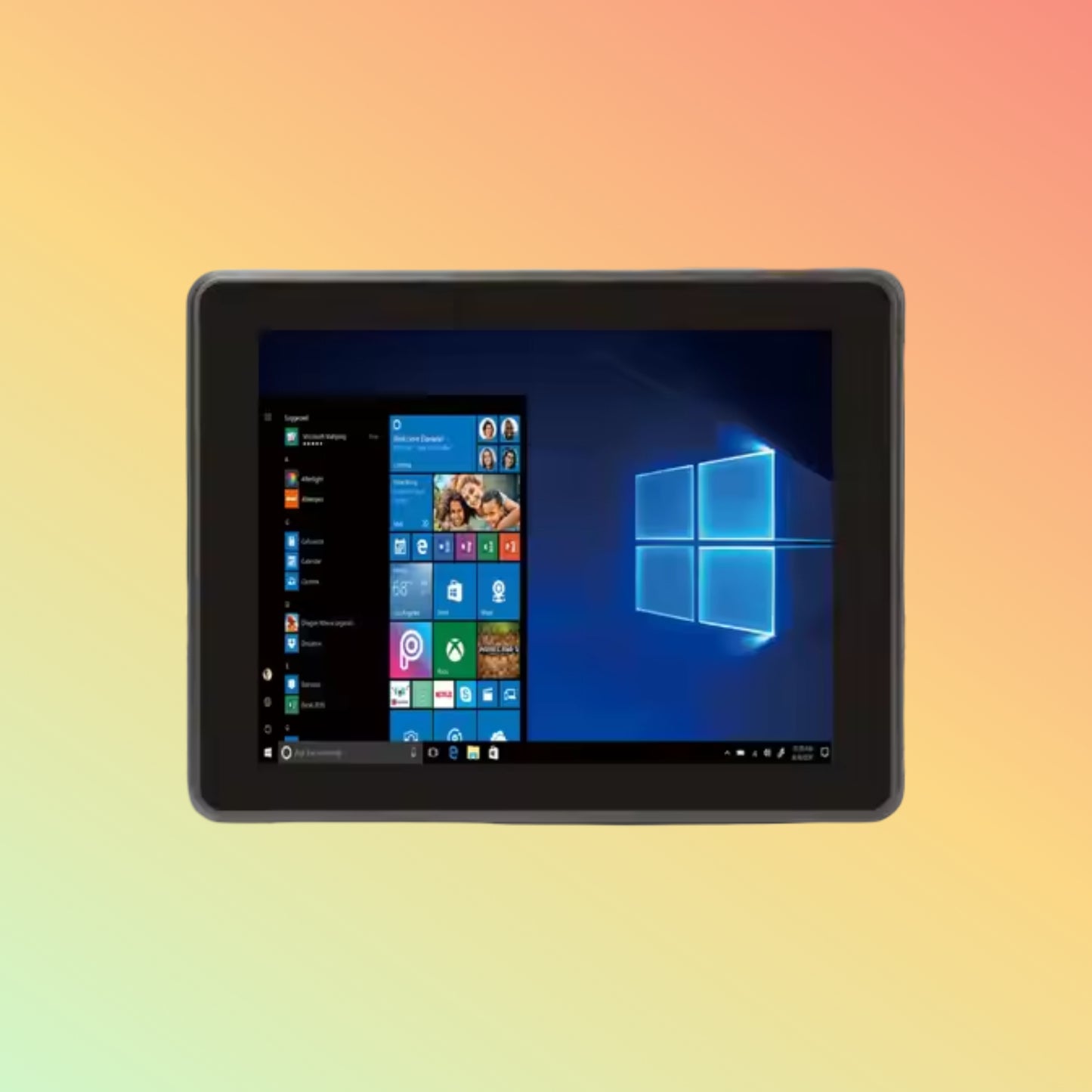 10-Inch Embedded Industrial Panel PC IP65 Waterproof Panel PC Touch Screen Panel Computer