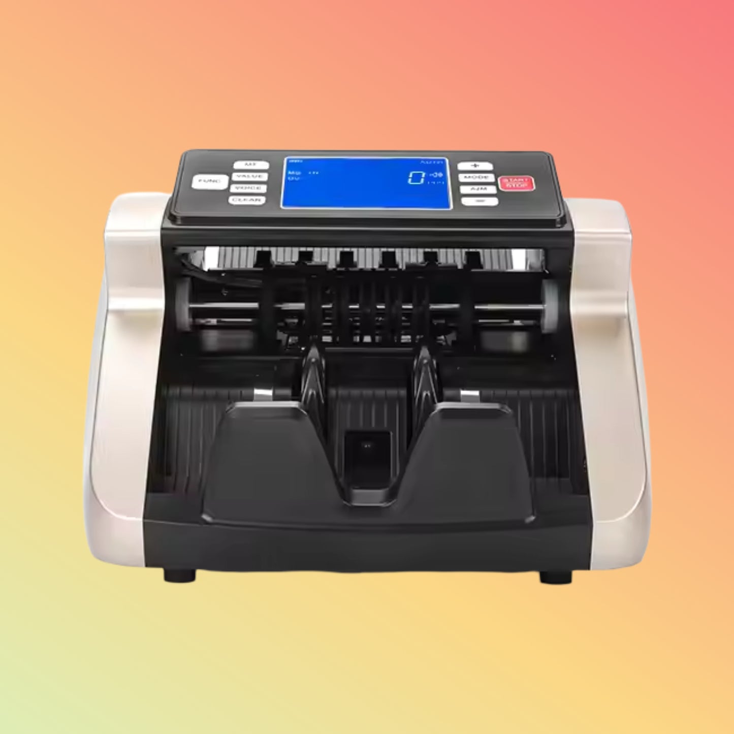 UN-15 Paper Money Counting Machine Plastic Money Canada Usa Currency Money Counter