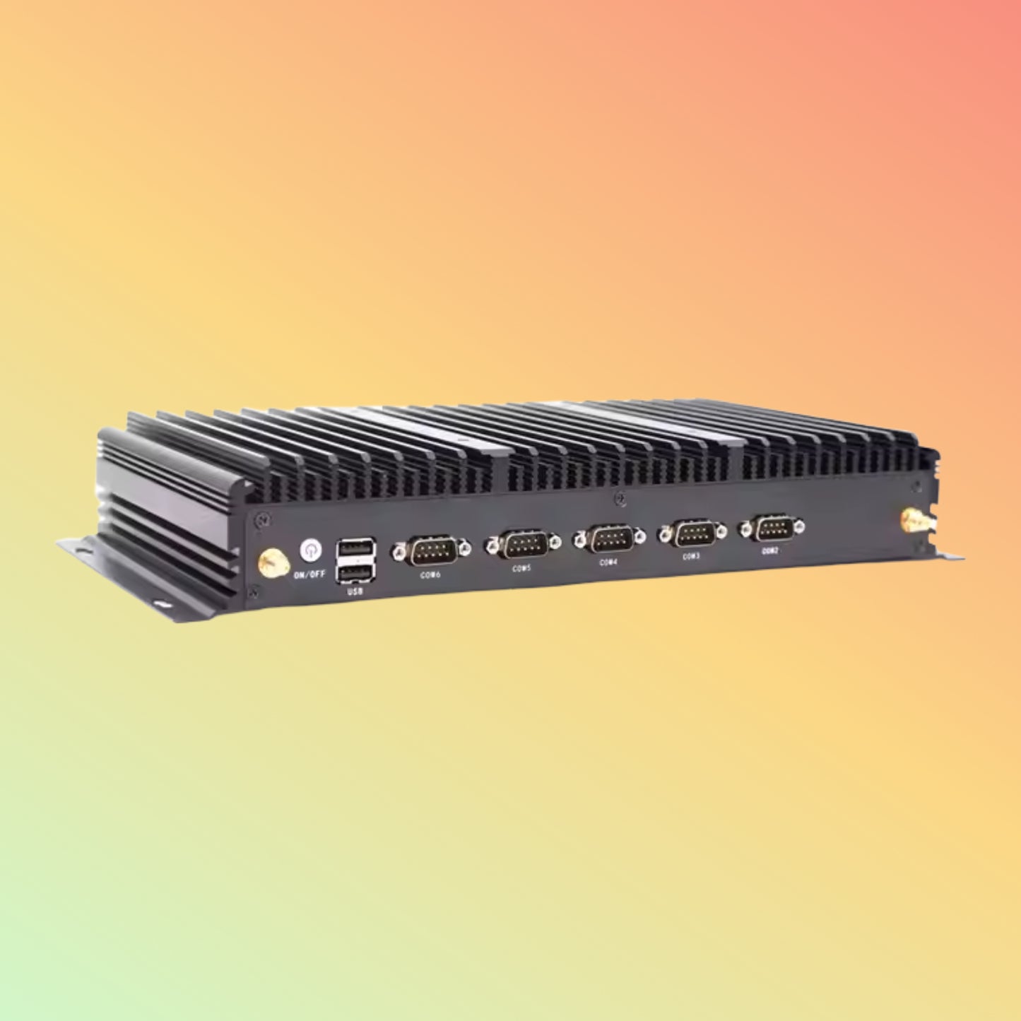 12.1–21.5″ Fanless IP65 Waterproof Industrial Panel PC – RJ45 & RS232