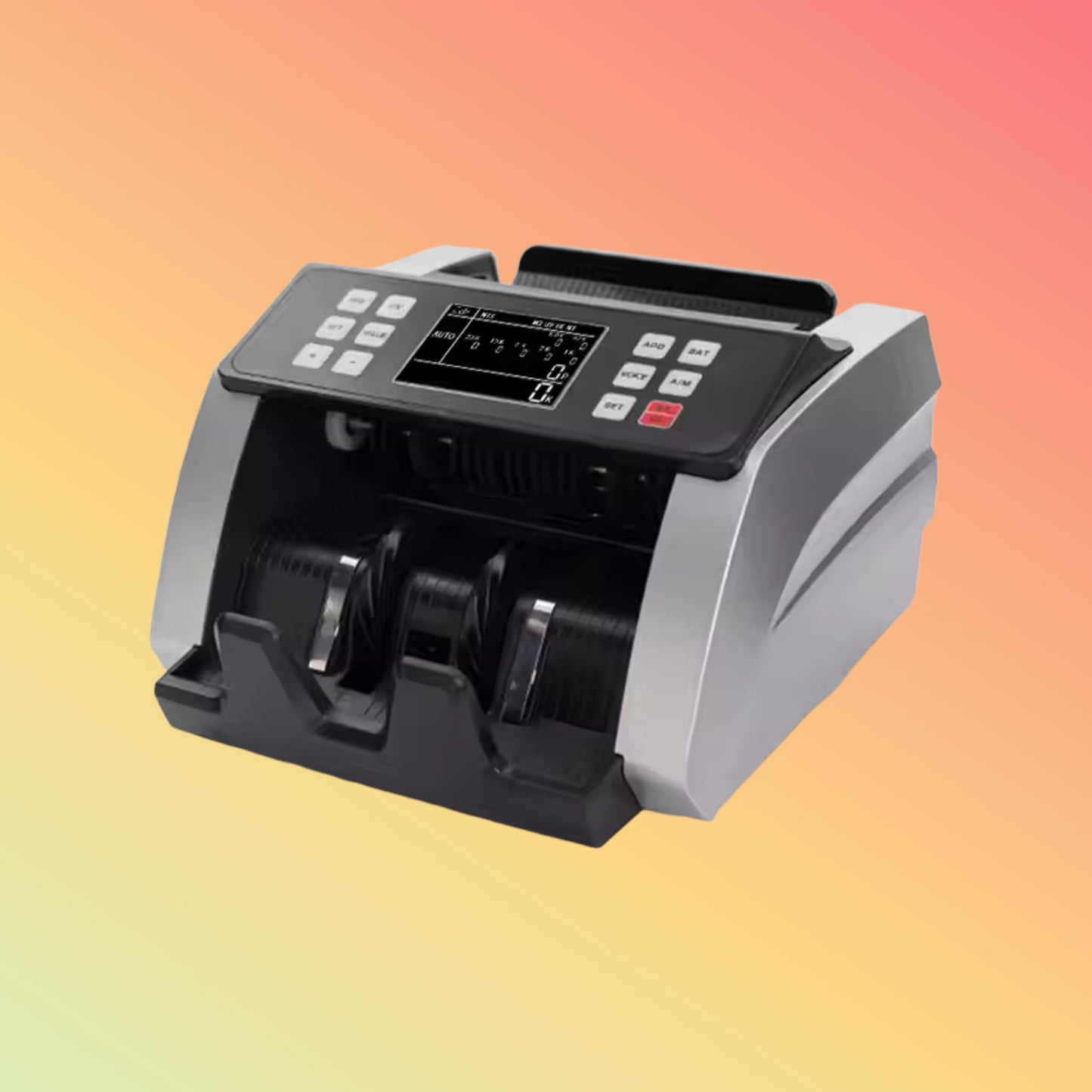 UN-17 Money Counter with UV/MG/IR Detection for EUR & Cash