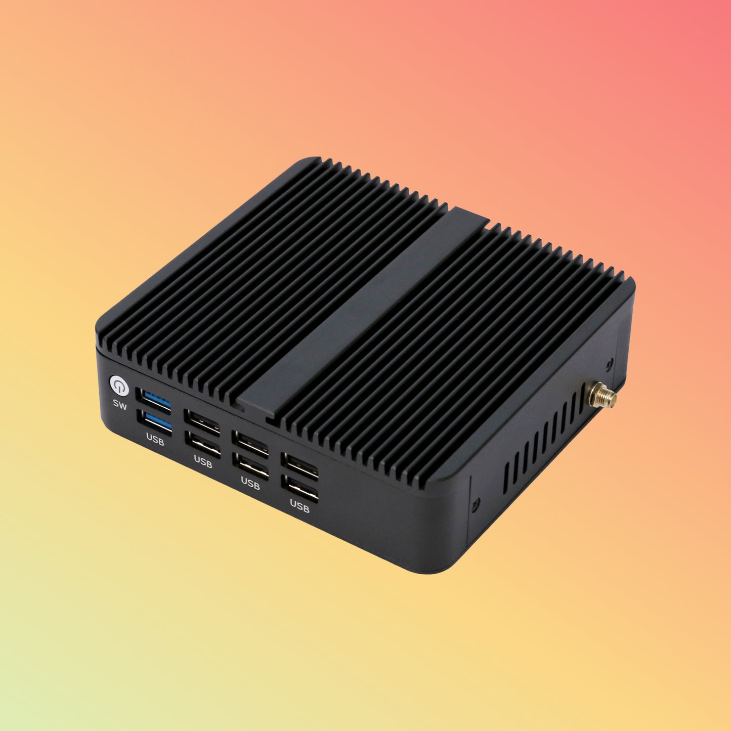 2024 Mini Computer Linux Intel N100 RAM 8GB 128GB 256GB 4K Dual HD-MI Mini PC Window11