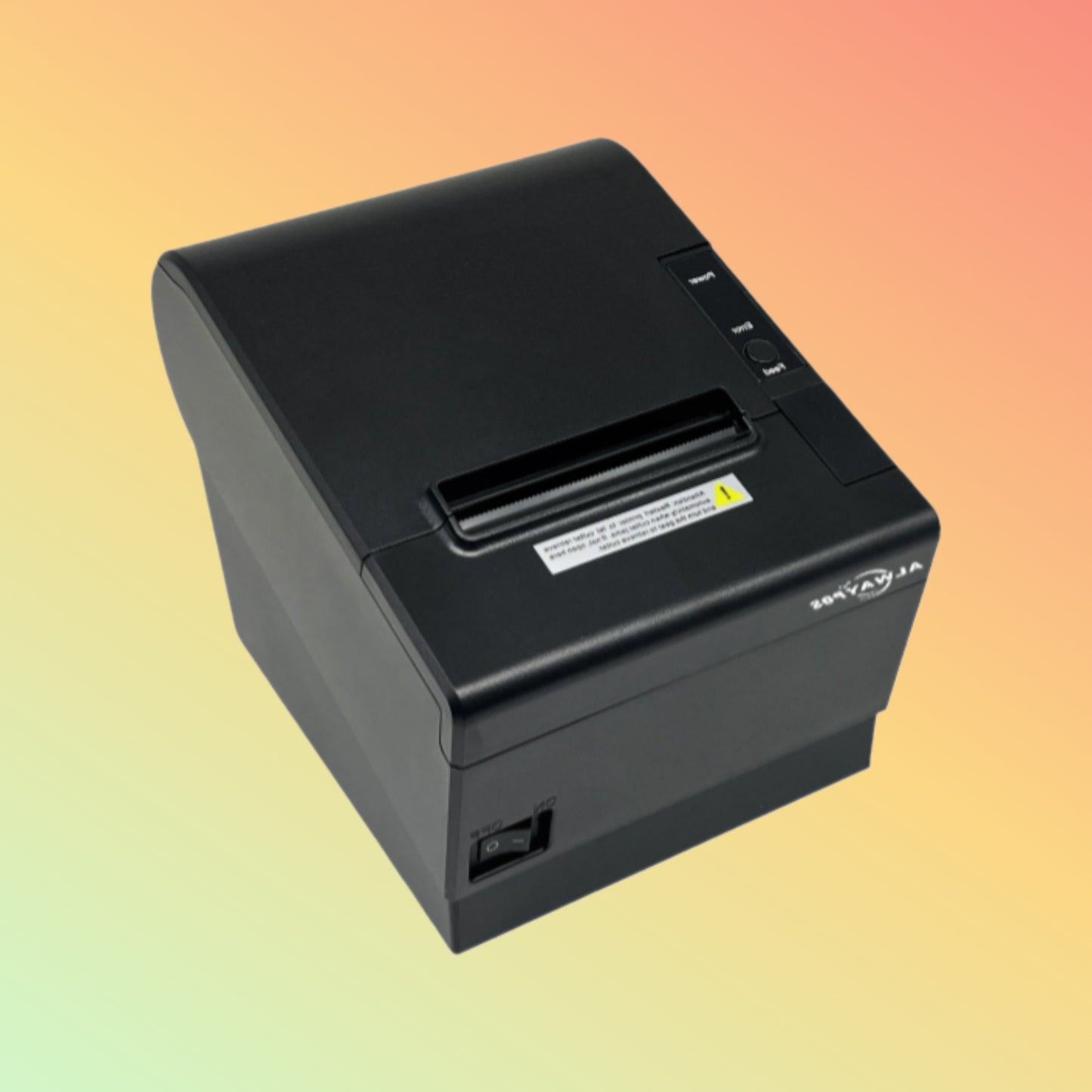 ALWAYPOS: 250mm/s high-speed printing with USB, LAN & Serial