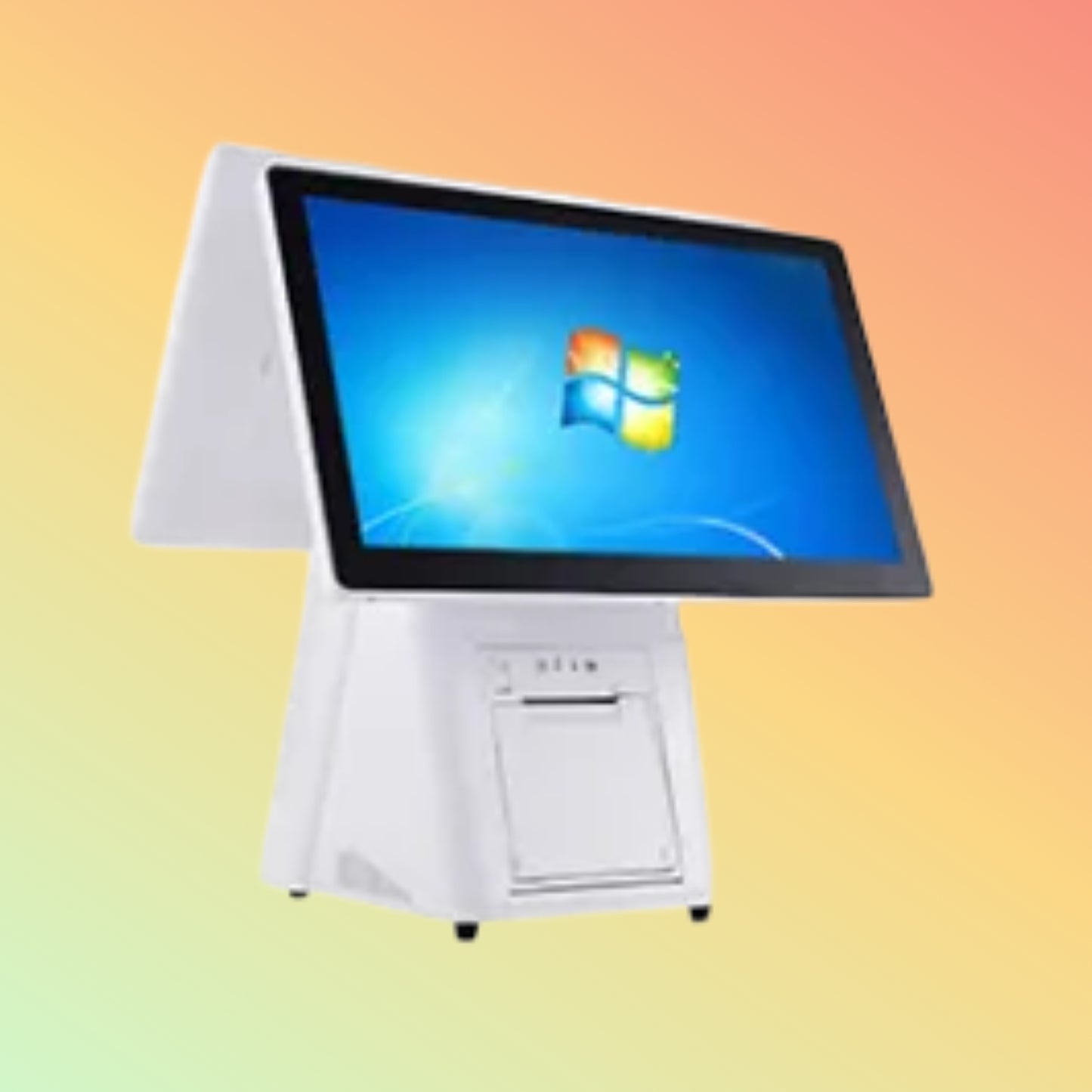 15.6'' Windows Dual Screen POS System with Touch & Thermal Printer