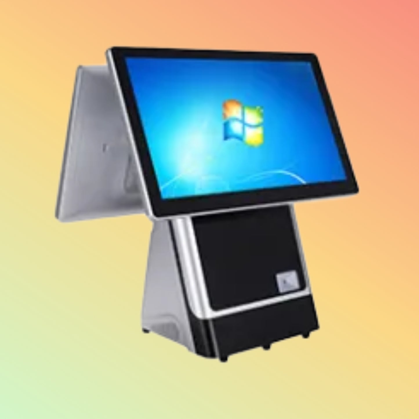 15.6''+11.6'' Dual Screen Android POS Terminal with Printer