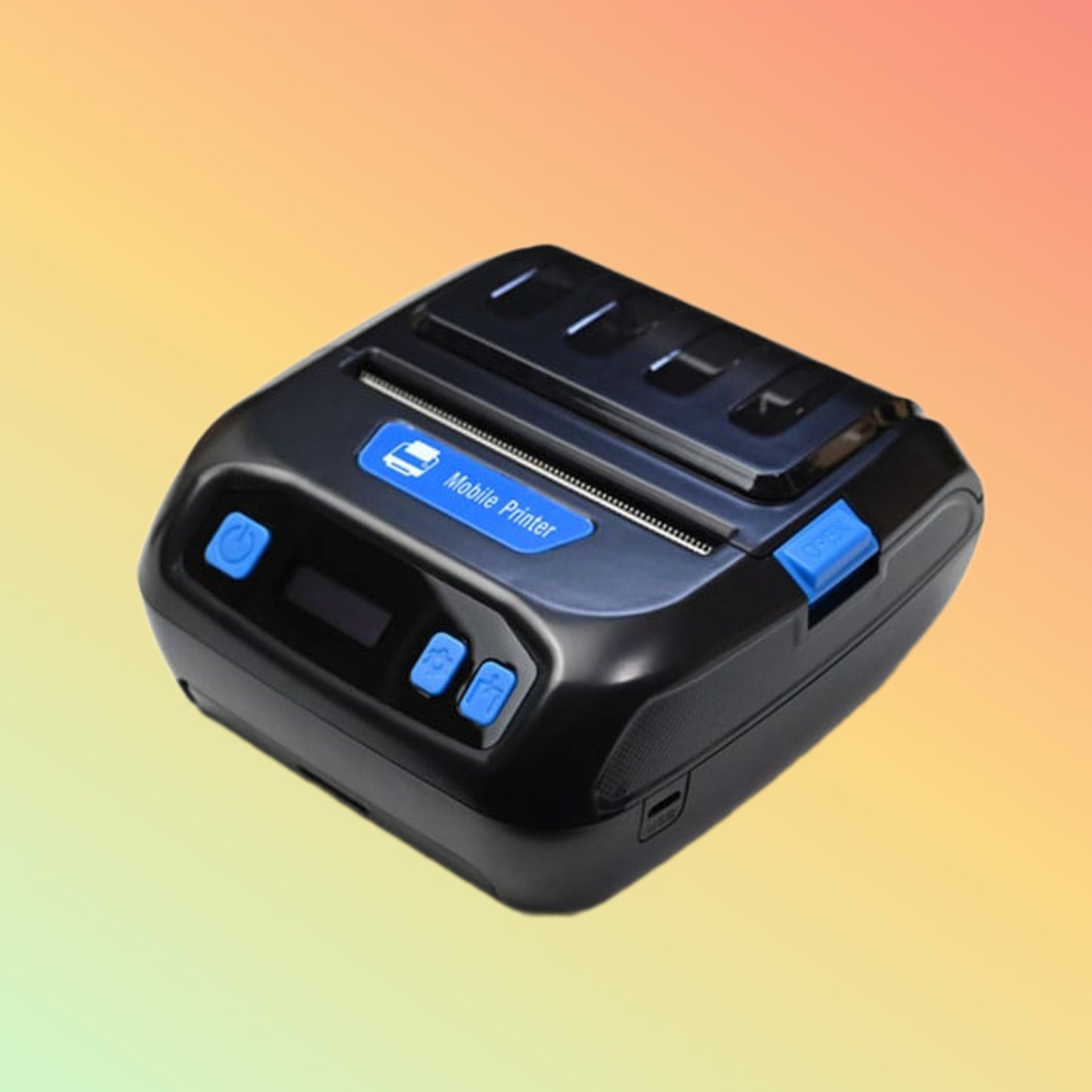 ALWAYPOS: Rugged build w/ OLED display & label + receipt print