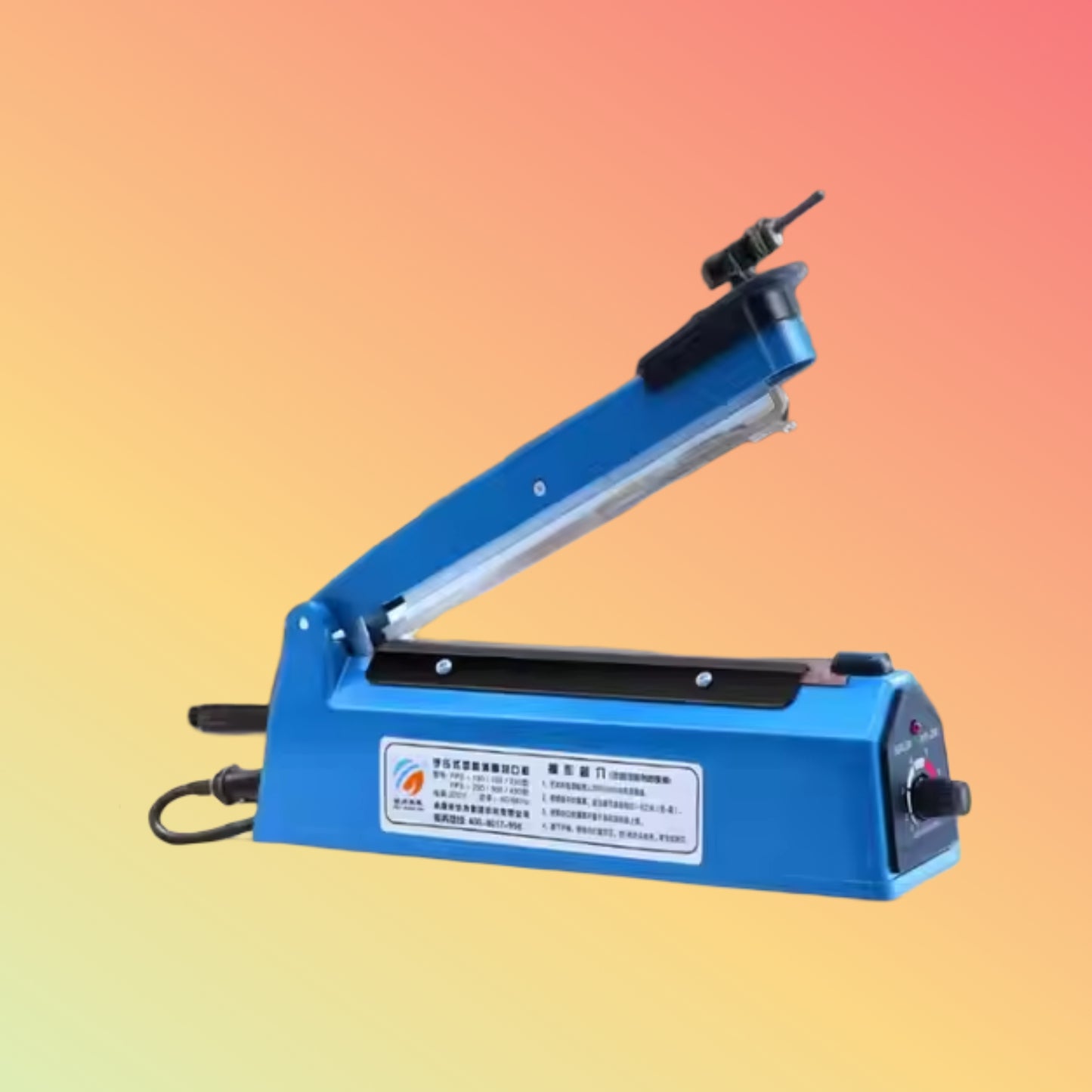UNION Sealing Machine Small Vertical Plastic Doypack Bag Sealer Band Multi Color Heat Sealing Machine for Plastic Food Packaging