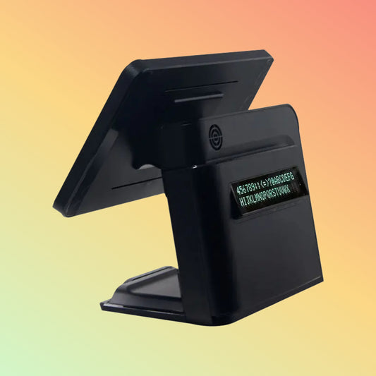 15/15.6" Plastic POS System, Checkout Counter, LED8-VFD220 Software