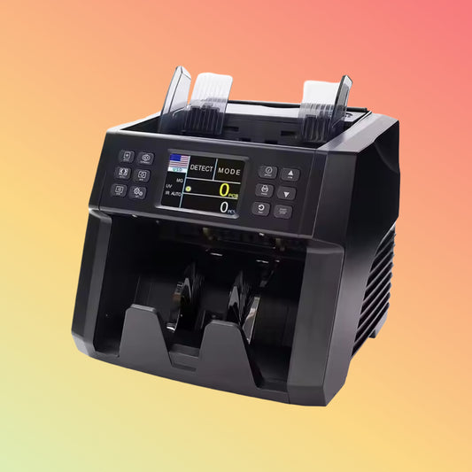 UN-60A ECB-Approved 2-Pocket Mixed Money Counter with Dual CIS