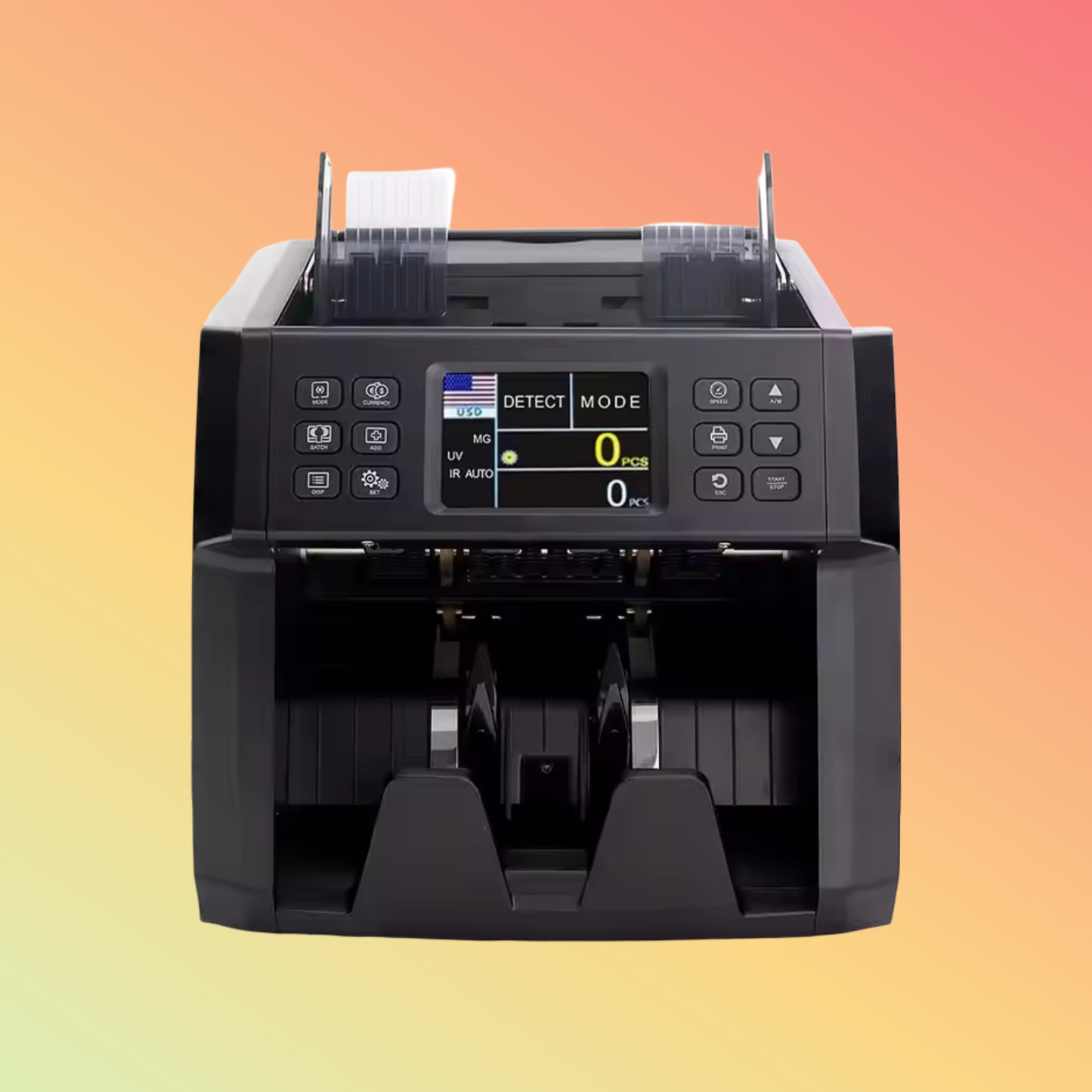 UNION 60A Mixed Denomination Note Bill Cash Counter Machine Money Currency Counting Machine