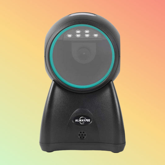 ALWAYPOS Hands-Free Scanner with Built-in Speaker, Plug & Play