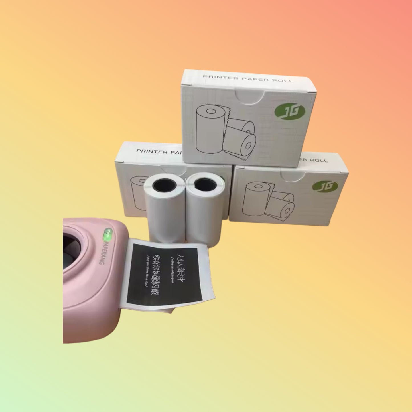 57x30mm Coreless Thermal Paper Roll for Mini Portable Printer